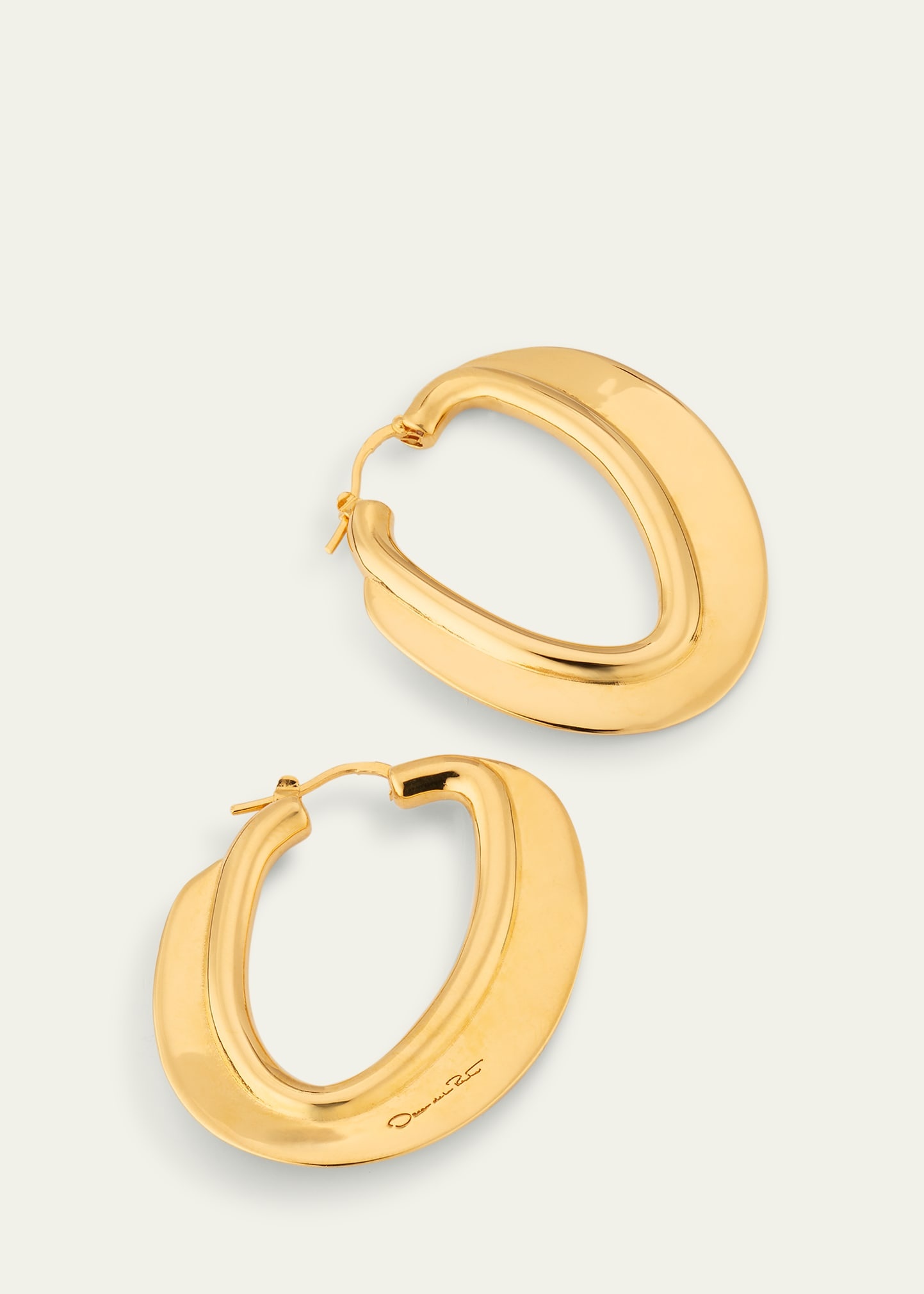 O Disc Hoop Earrings - 3