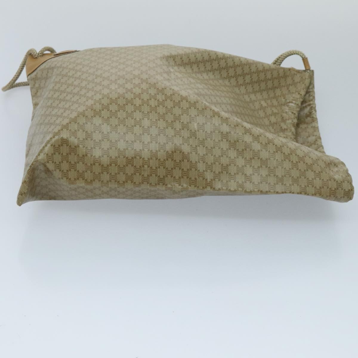 CELINE Macadam Canvas Shoulder Bag Coated Canvas Beige - 4