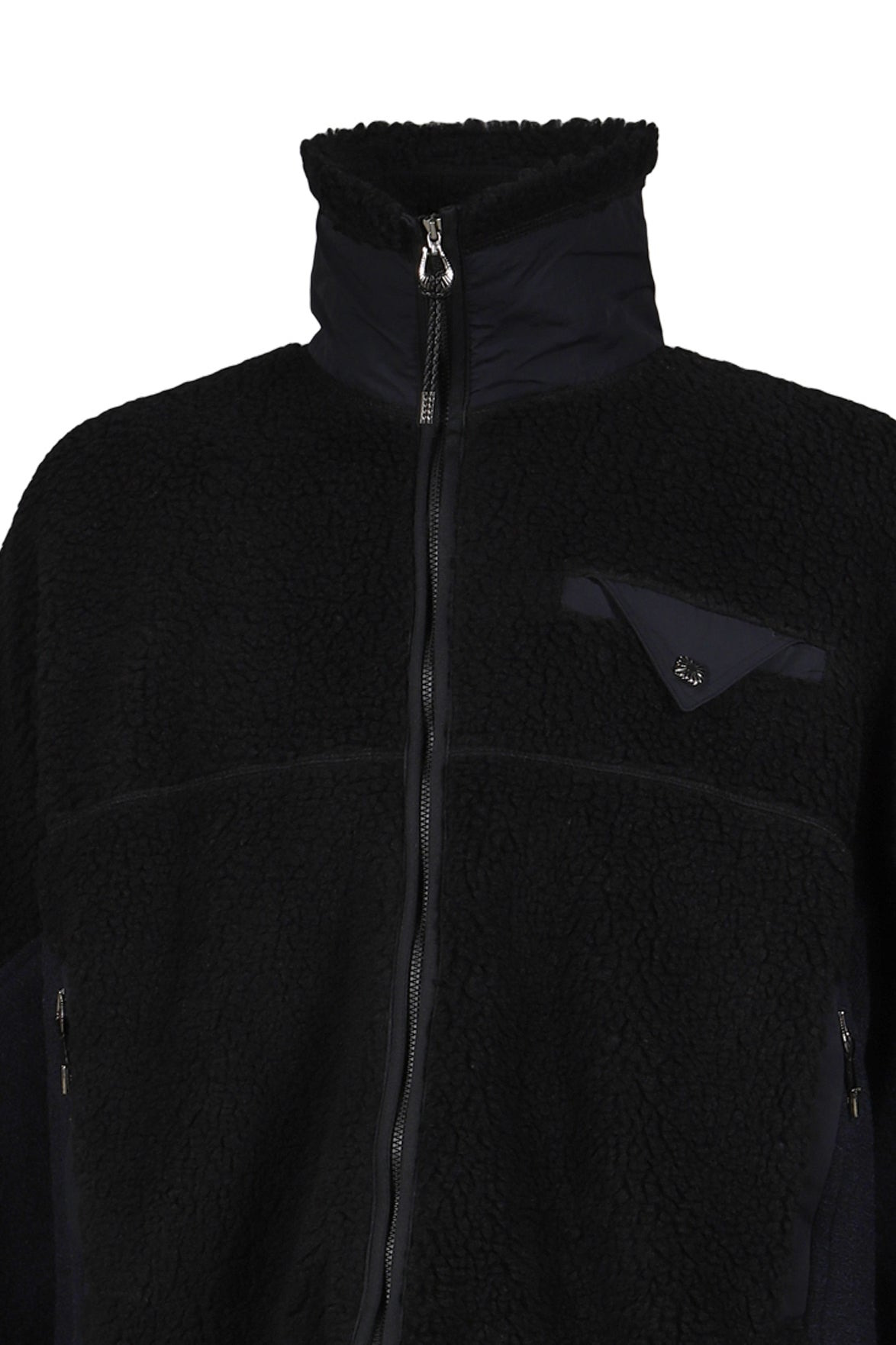 WOOL JERSEY BLOUSON / BLACK - 8