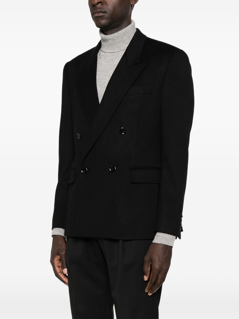double-breasted blazer - 3