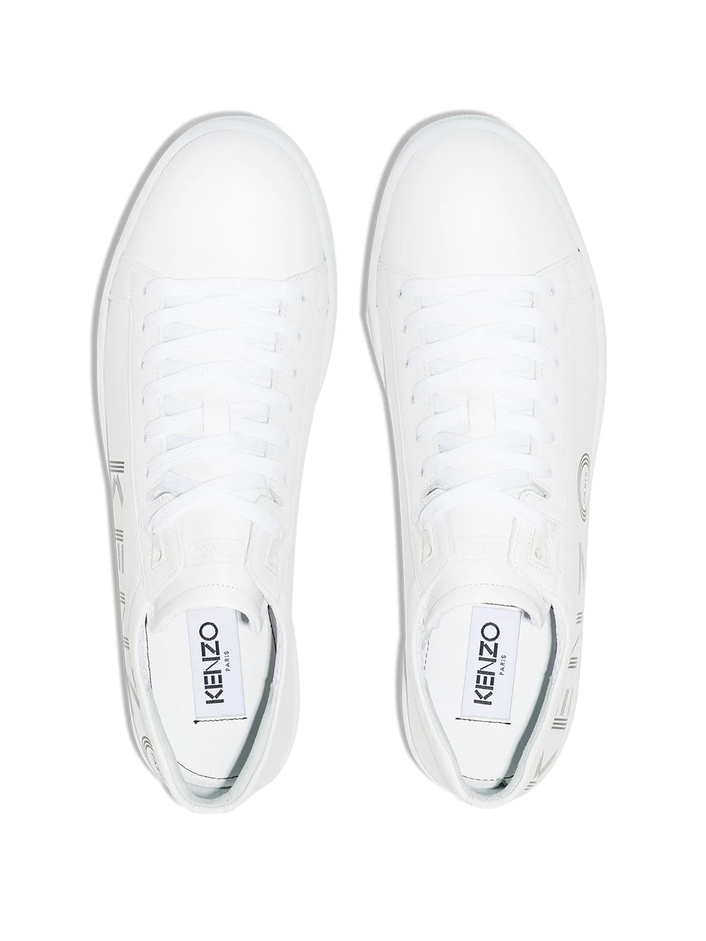 Tennix logo print sneakers - 4