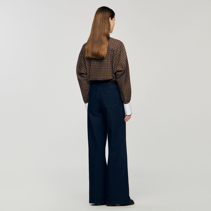 WIDE-LEG RAW JEANS 6