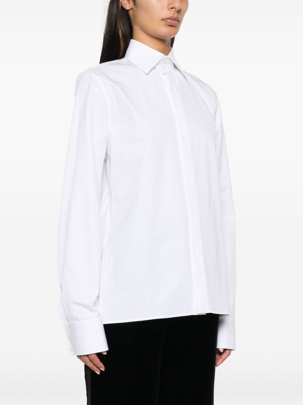 Cassandre-embroidered shirt - 3