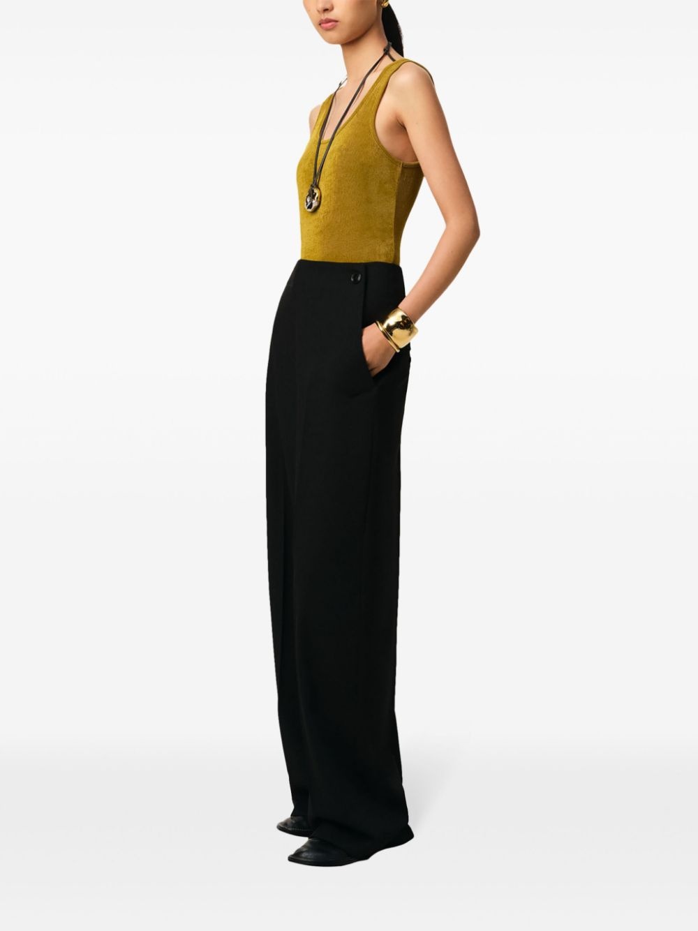 wide-leg trousers - 3