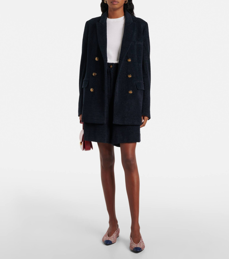Loro Piana Rebecca tweed ballet flats outlook