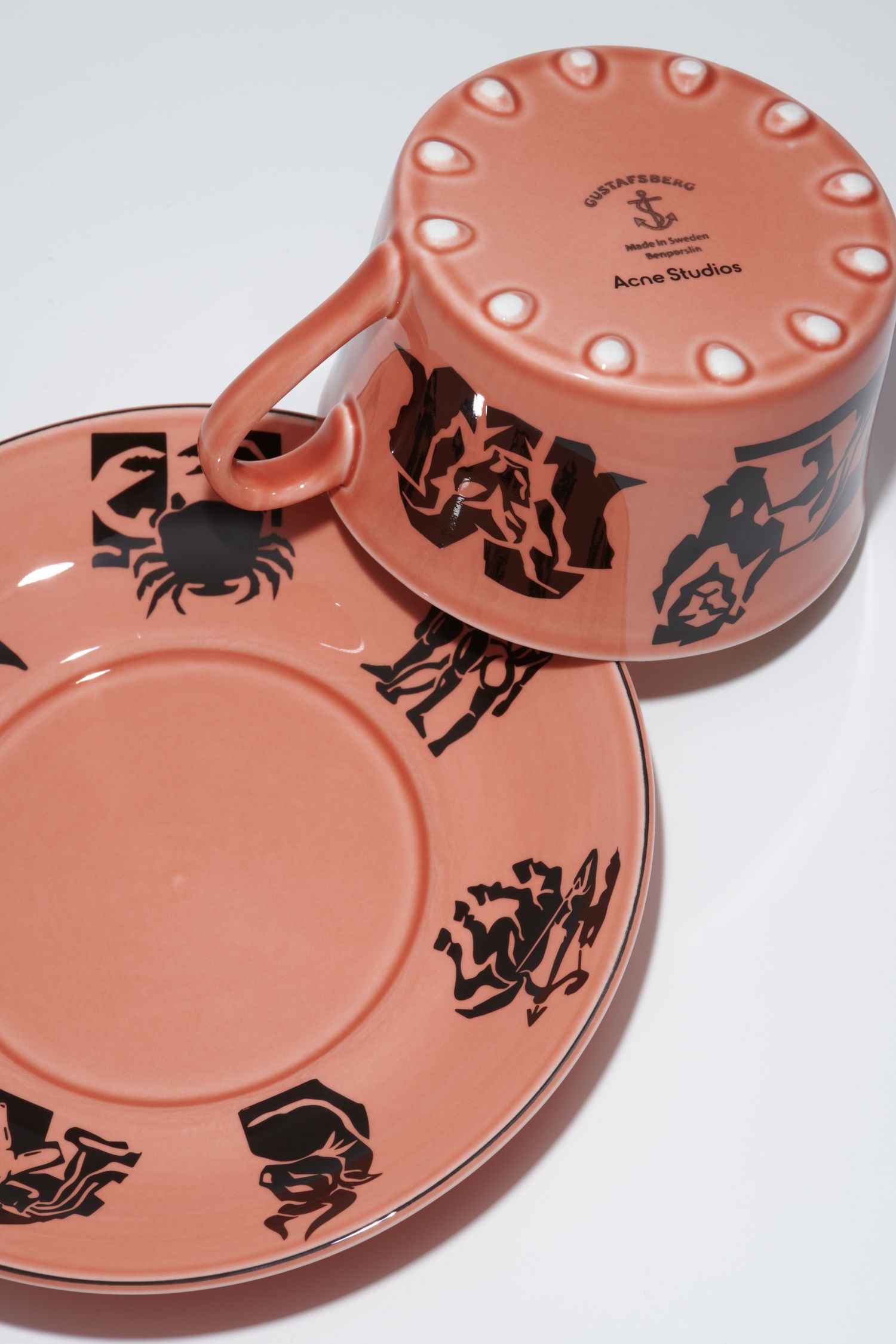 Horoscope Tea Cup Set - Orange - 5