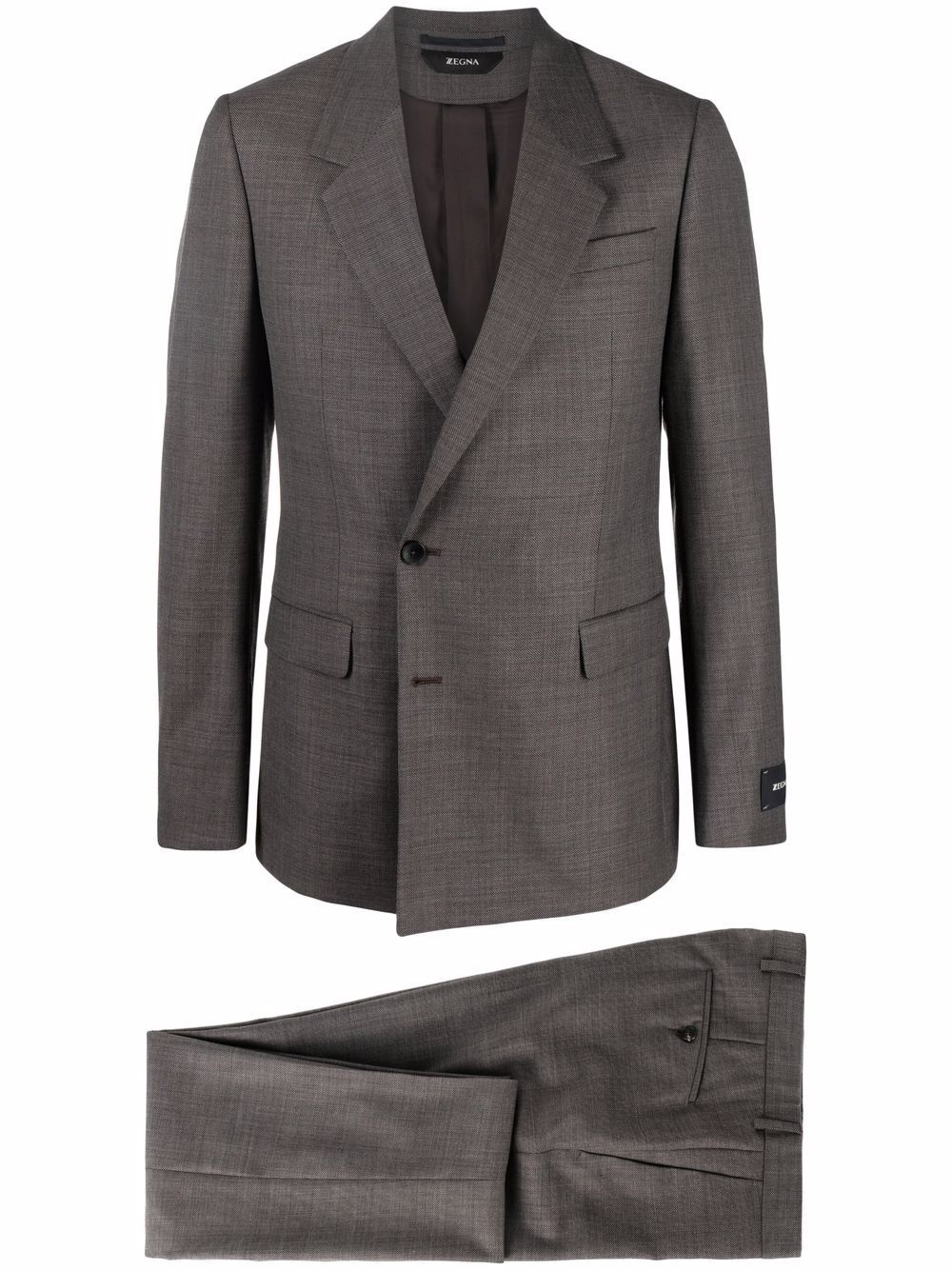 off-centre button suit - 1