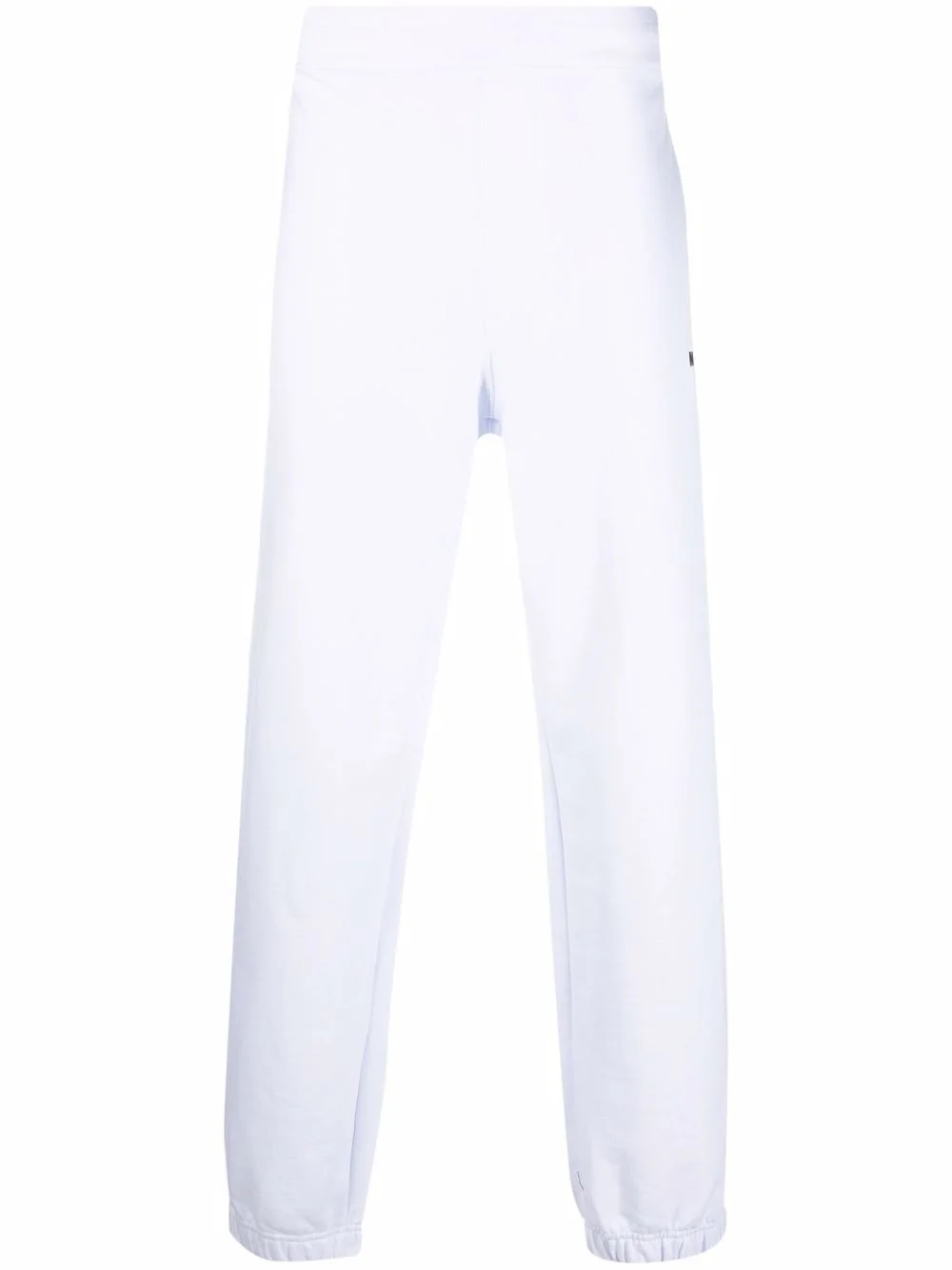 logo-print tapered cotton joggers - 1