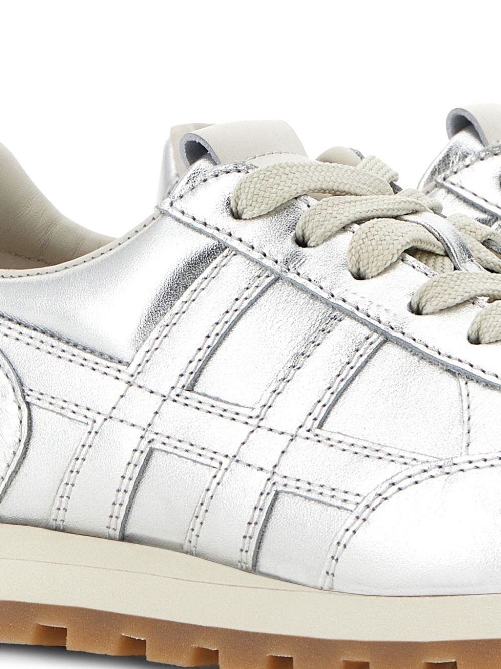 metallic sneakers - 6