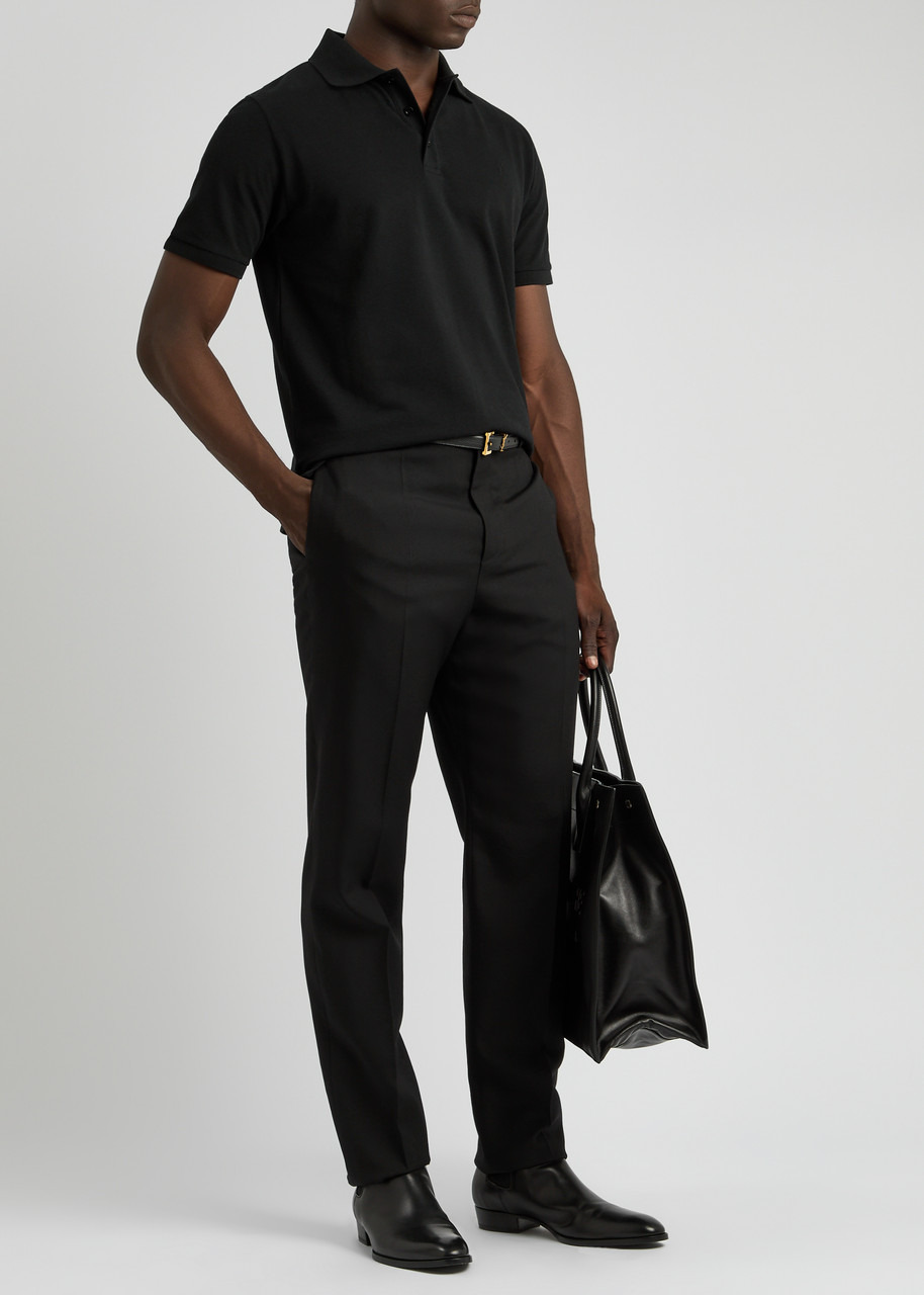 Saint Laurent Straight-leg Wool Trousers - 4
