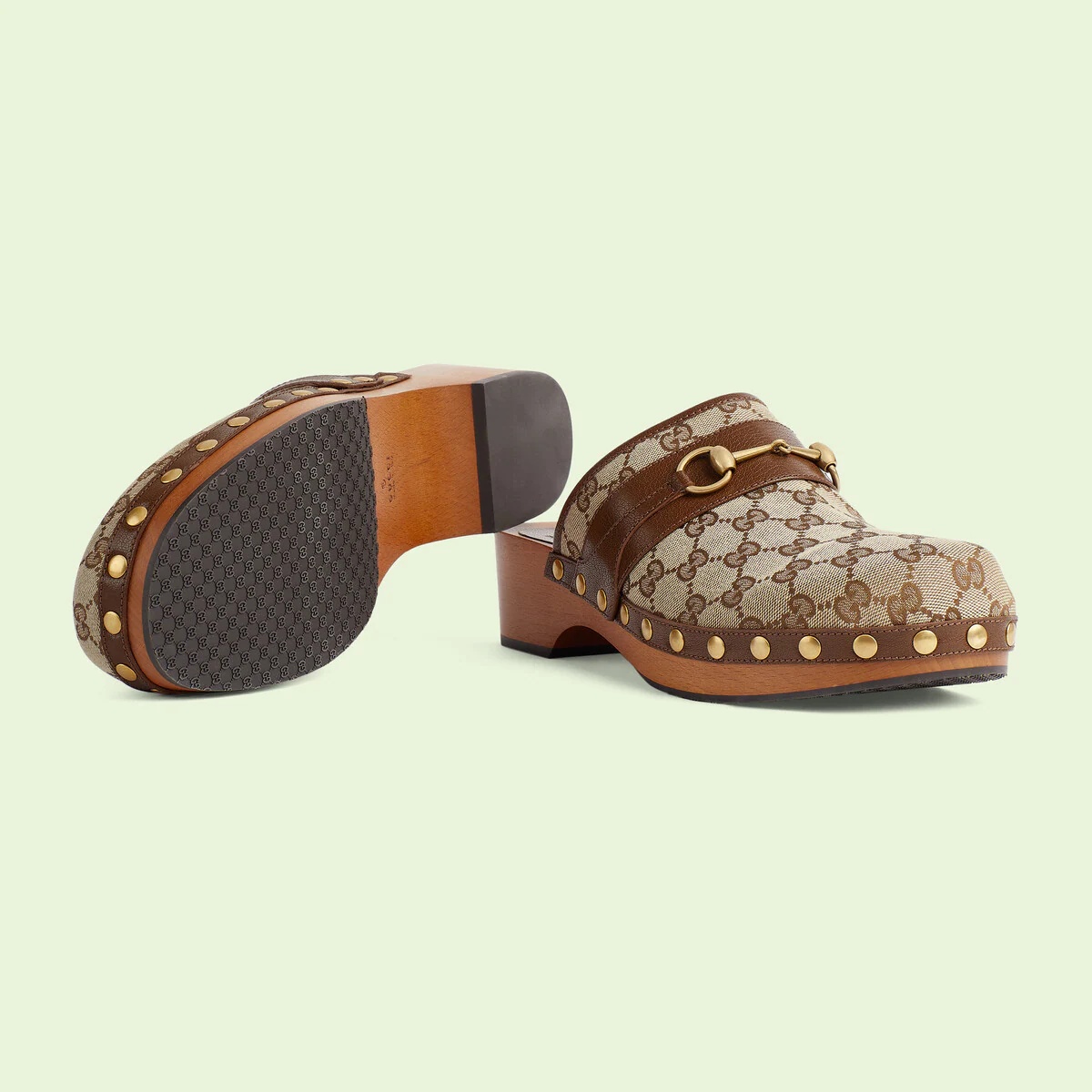 Men's GG canvas slipper with Horsebit - 6