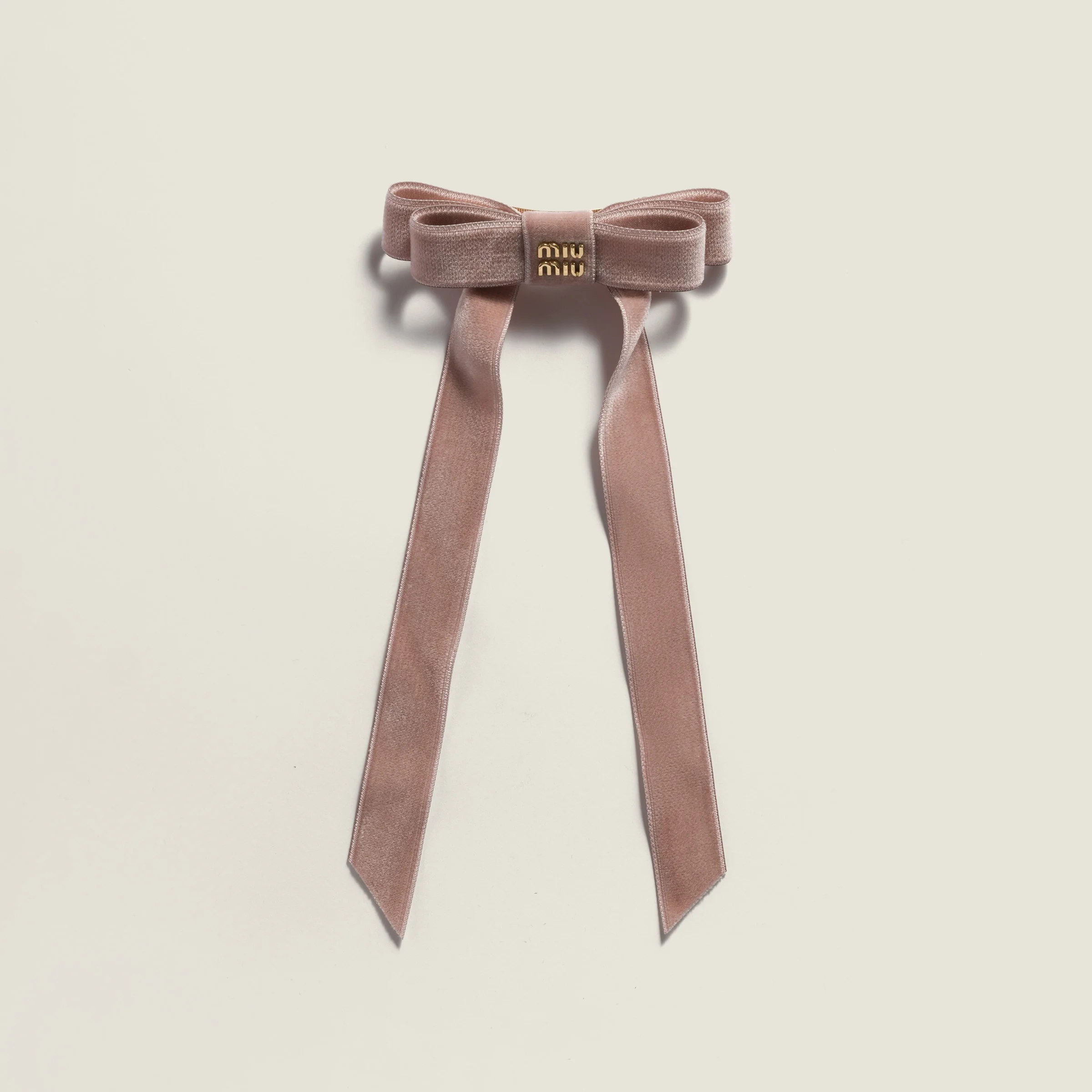 Velvet hair clip - 1