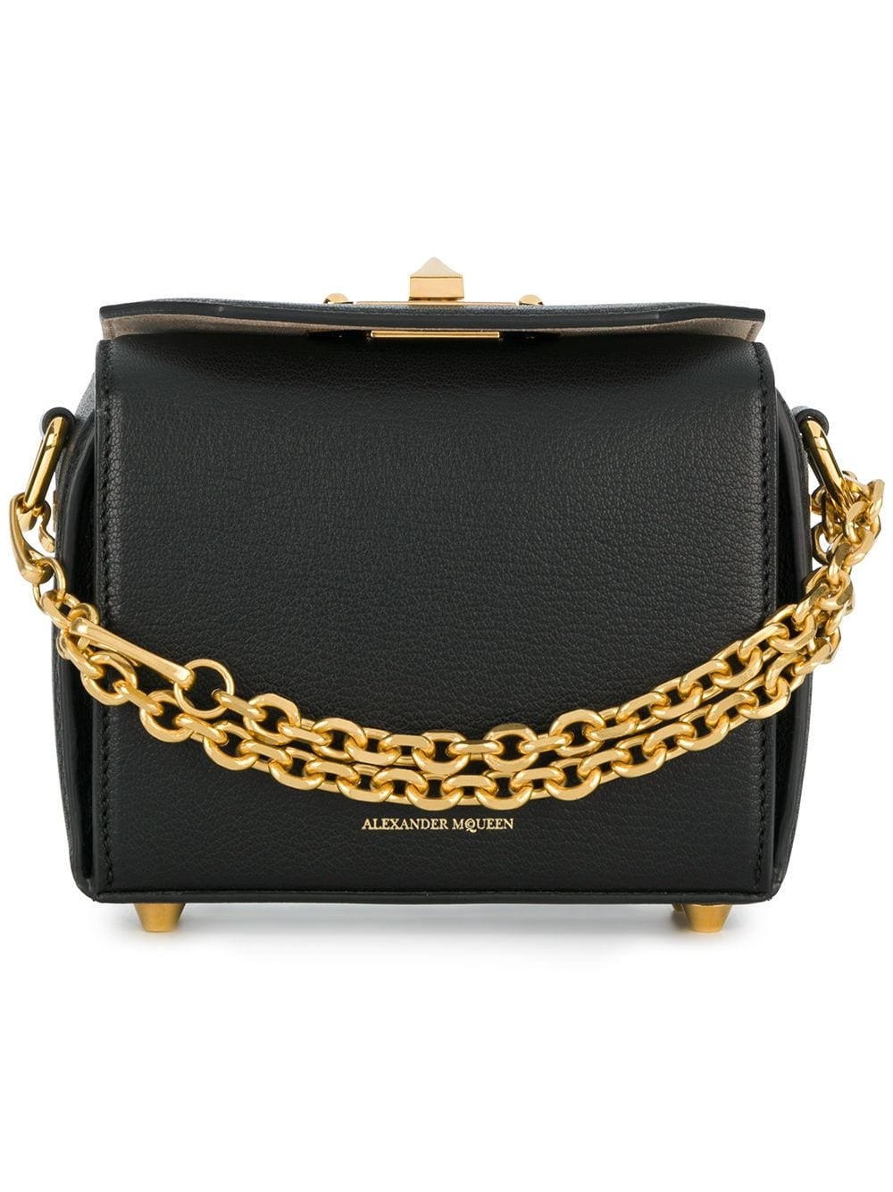 Box shoulder bag - 1