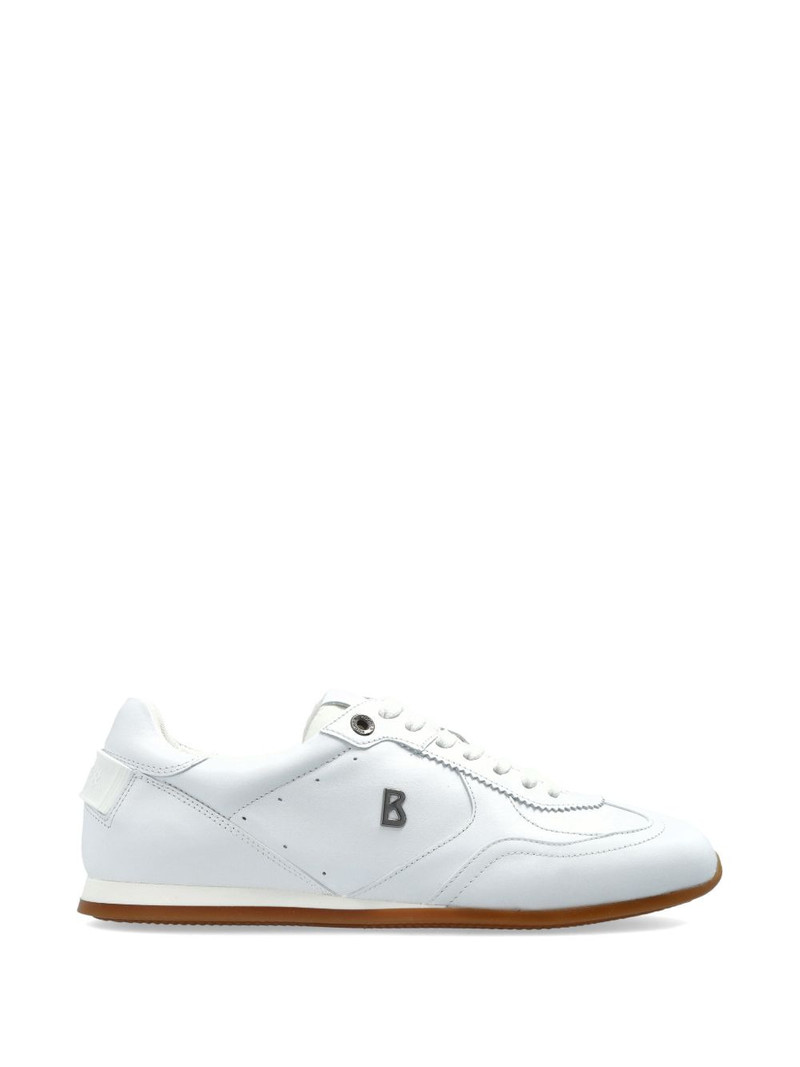 Monza logo-plaque sneakers 1