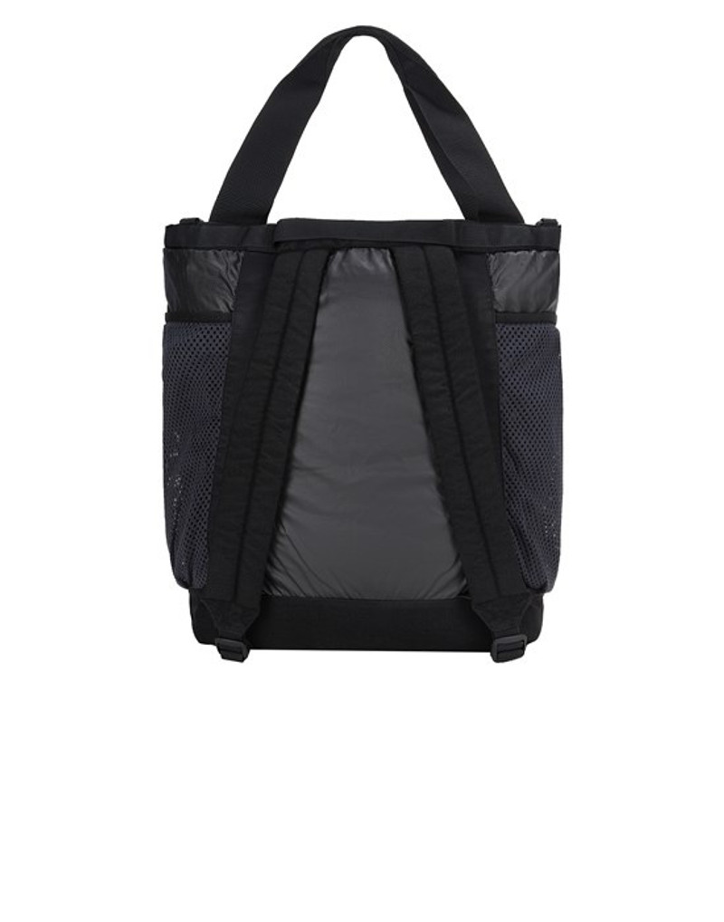 Stone Island 91070 MUSSOLA GOMMATA CANVAS, GARMENT DYED BLACK outlook