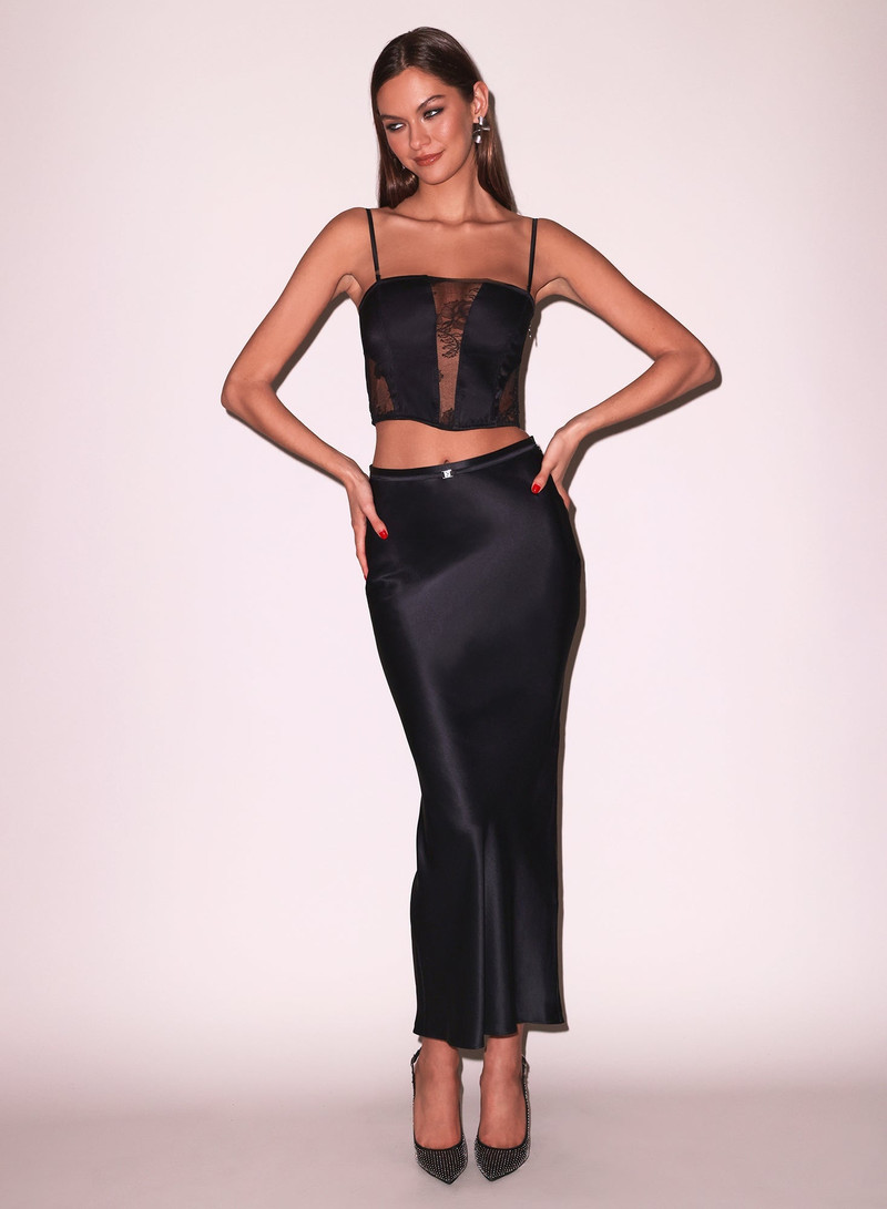Silk & Bouquet Lace Corset Top 5