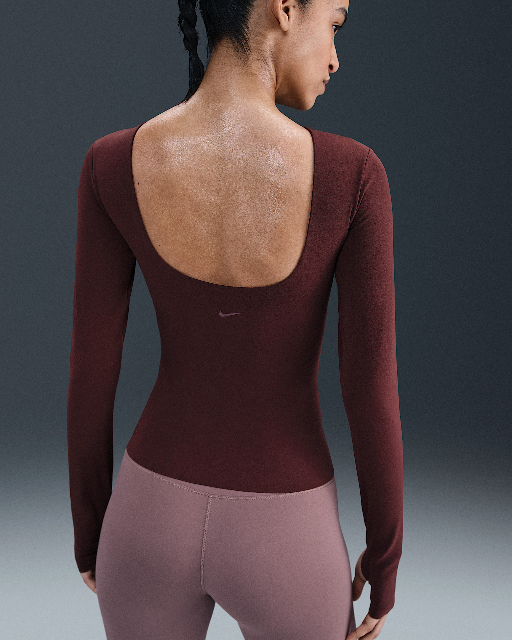 Nike Zenvy Women's Dri-FIT Long-Sleeve Top - 2