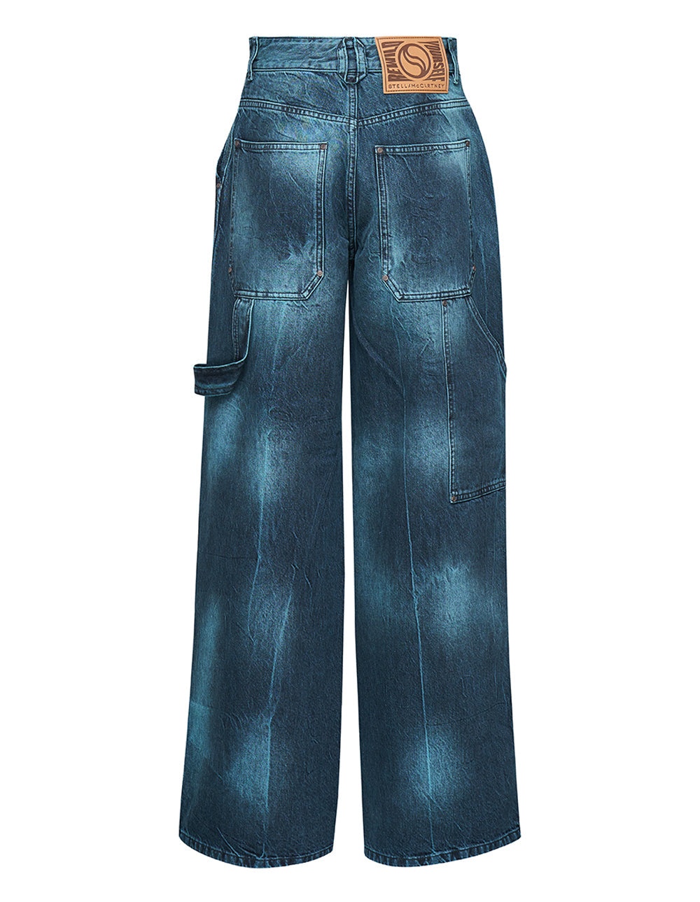 デニム・ジーパン STELLA MCCARTNEY WORKWEAR JEANS TIE DYE Stella McCartney Tie Dye Workwear Wide Jeans | club21