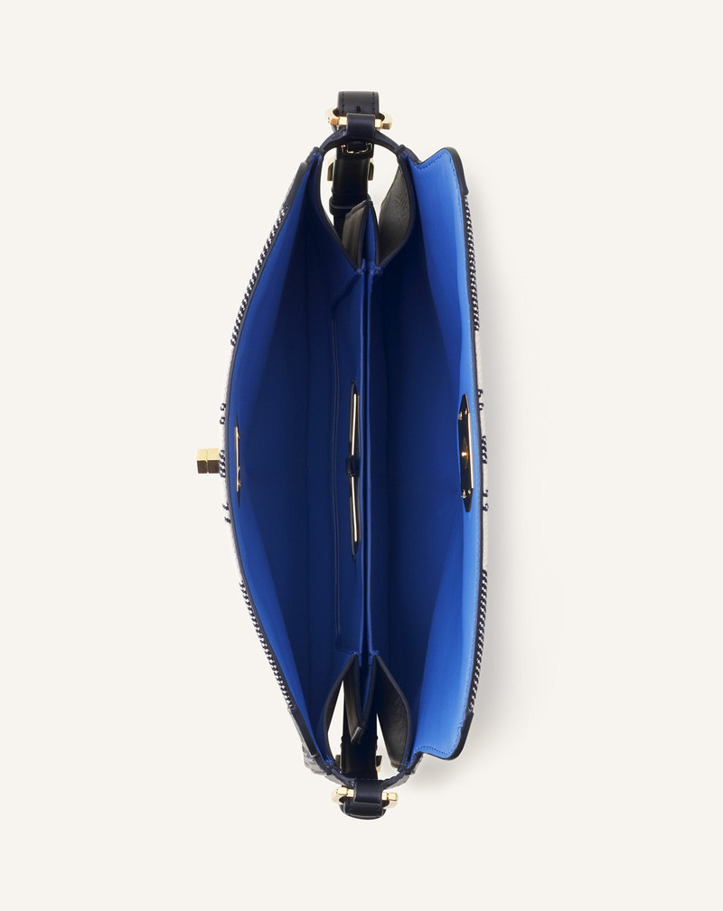 COMPAGNON BAG IN STRIPED CANVAS 9