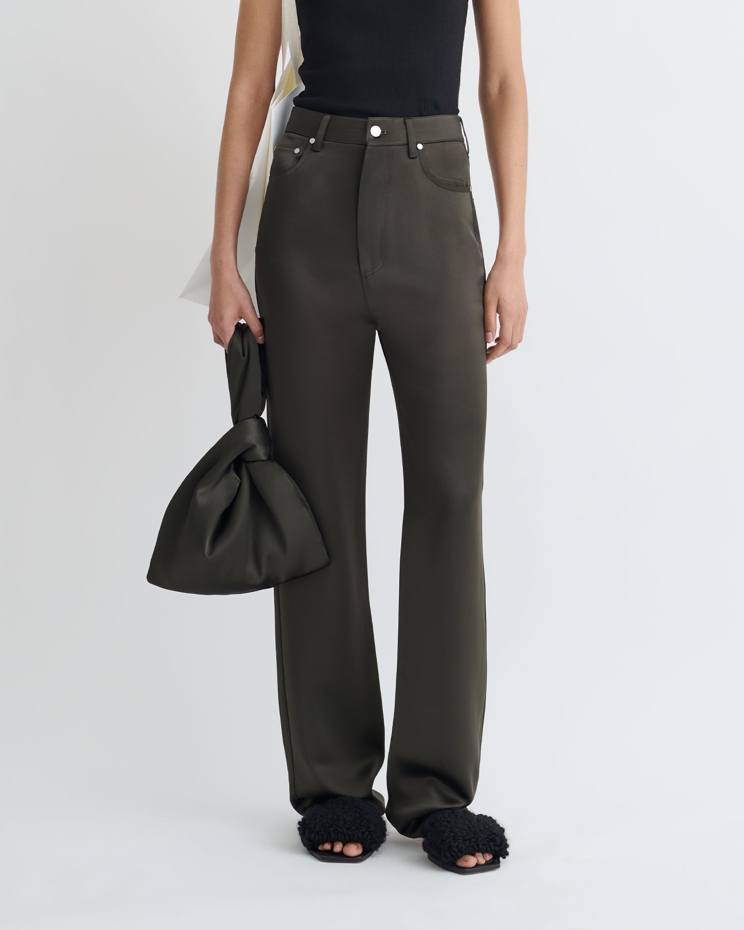 Slip Satin Pants - 5