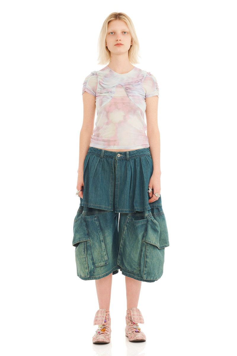 Collina Strada GREENWASH HAZEL CARGO SHORT outlook