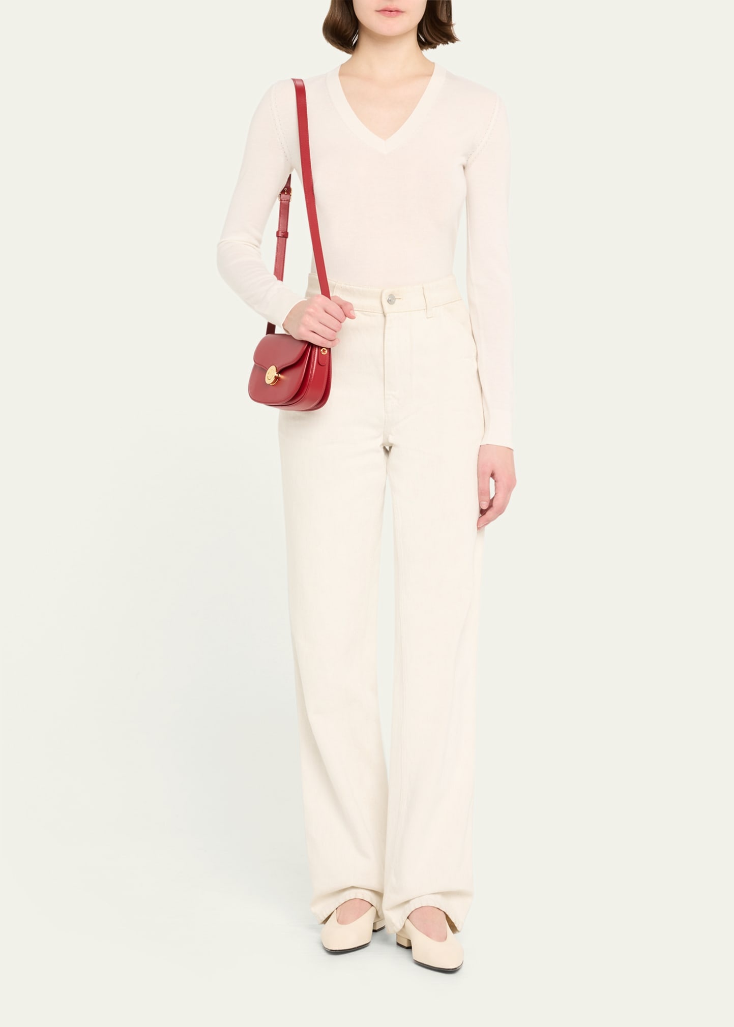 Ghiera Mini Leather Crossbody Bag - 6