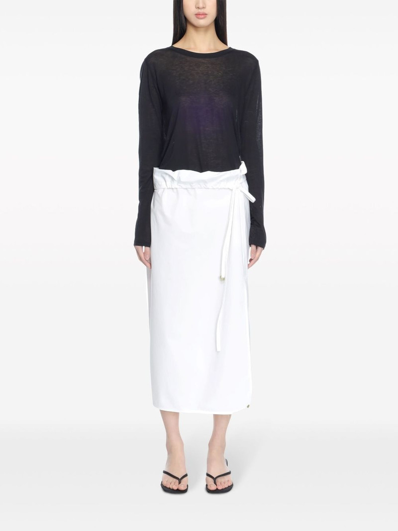 BASERANGE long-sleeve lyocell T-shirt outlook