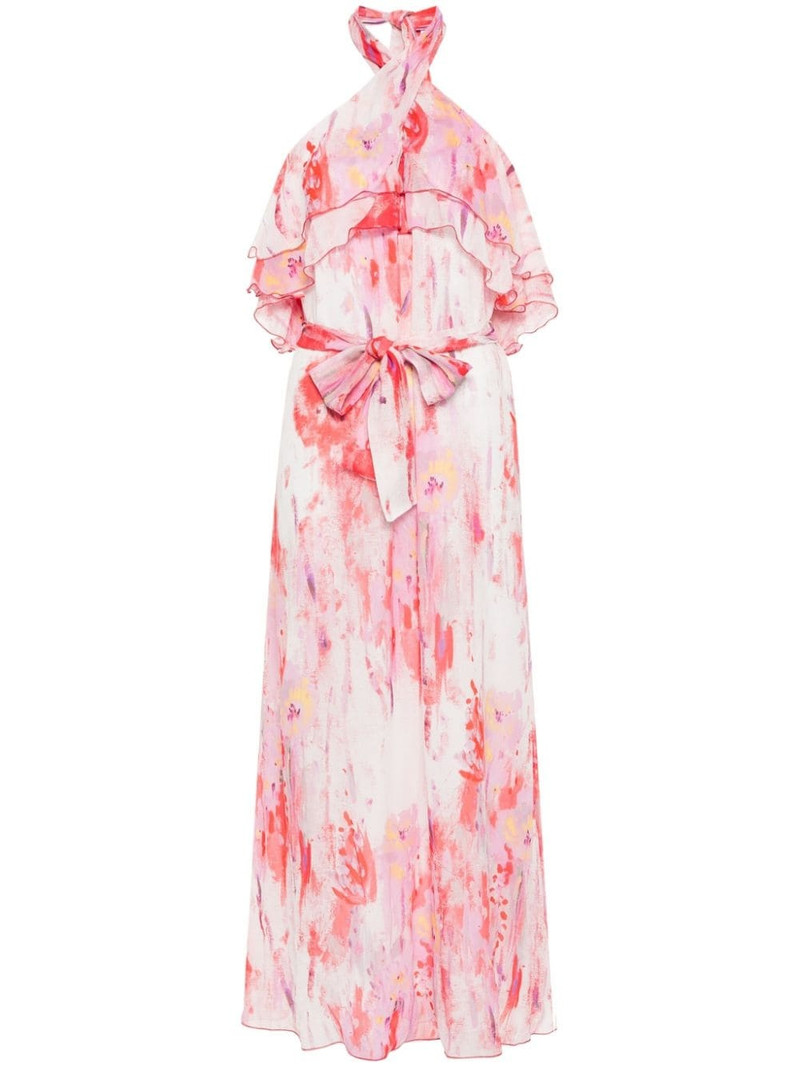 abstract-print maxi dress 1