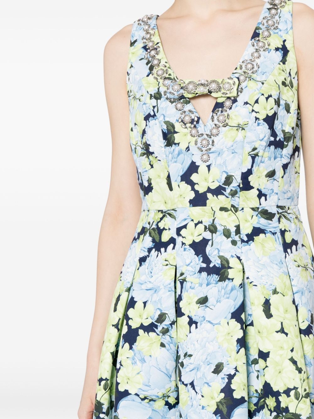 Millie floral-print midi dress - 5