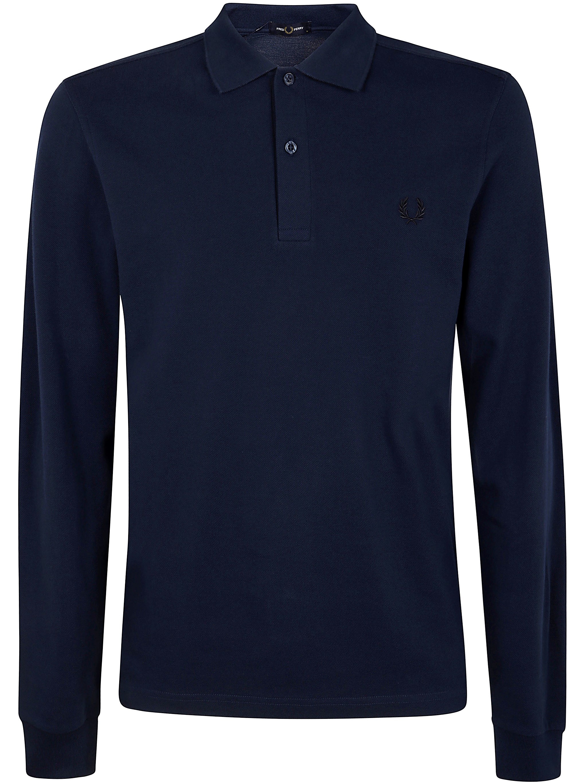 THE LONG SLEEVE FP SHIRT, a refined shirt from FRED PERRY, embodies contemporary elegance. Crafted f - 1