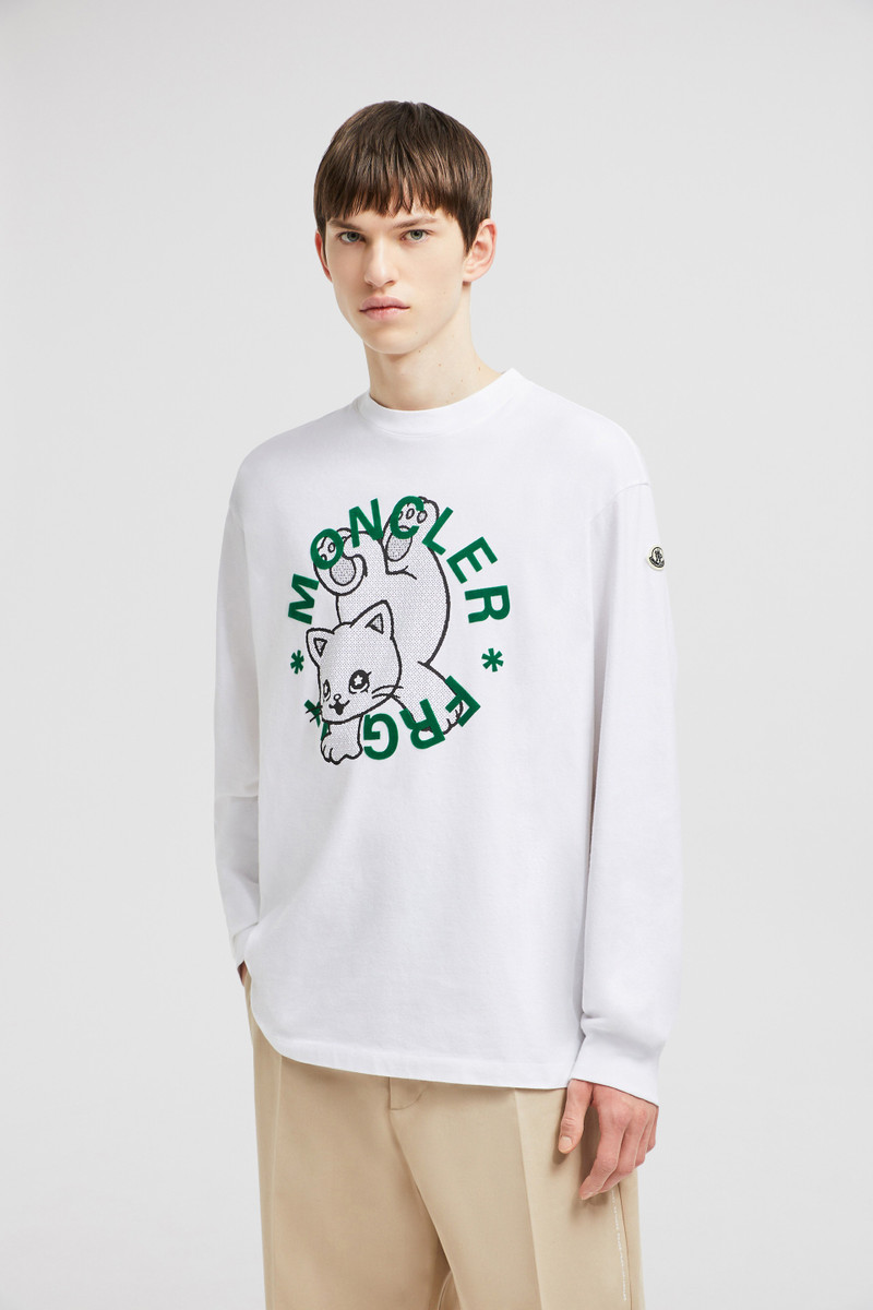 Moncler Moncler x FRGMT Cartoon Logo Long Sleeve T-Shirt outlook