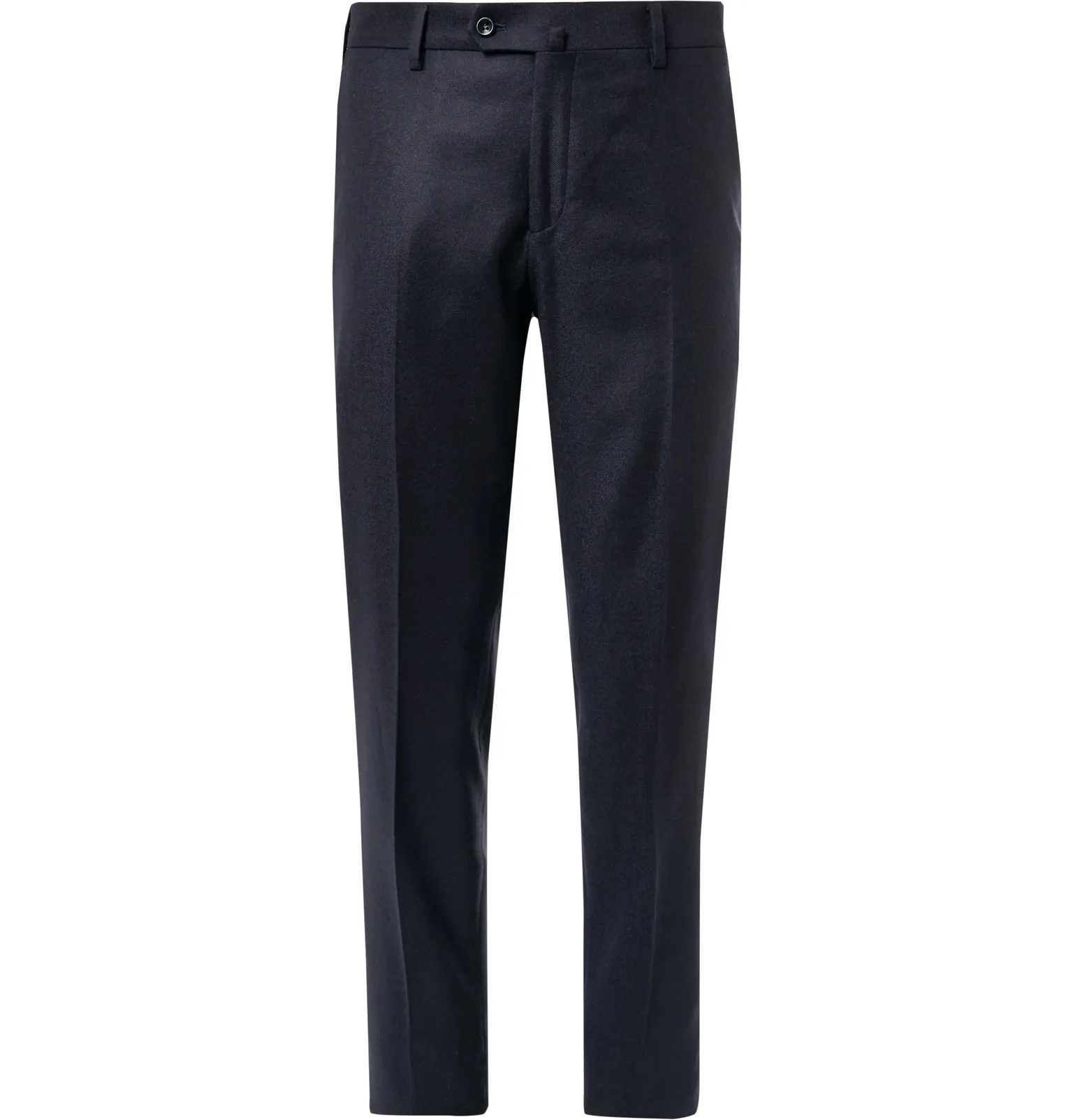 Slim-Fit Cashmere Trousers - 1