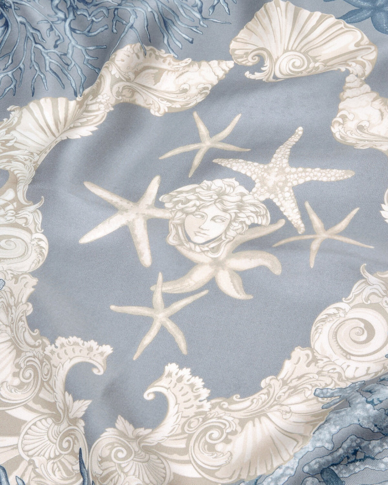 VERSACE Barocco Sea Silk Foulard 35" outlook