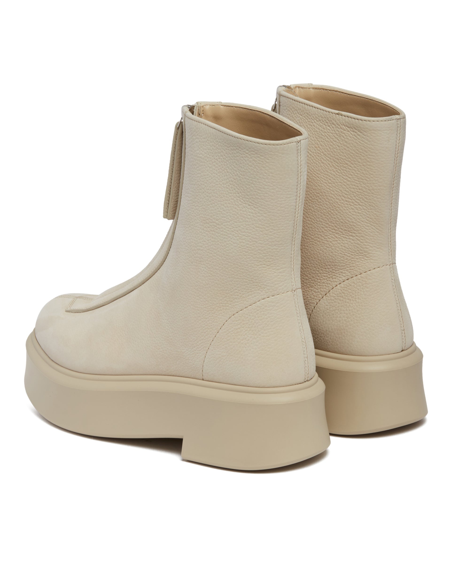 The Row Beige Zipped Boots | antonia | REVERSIBLE