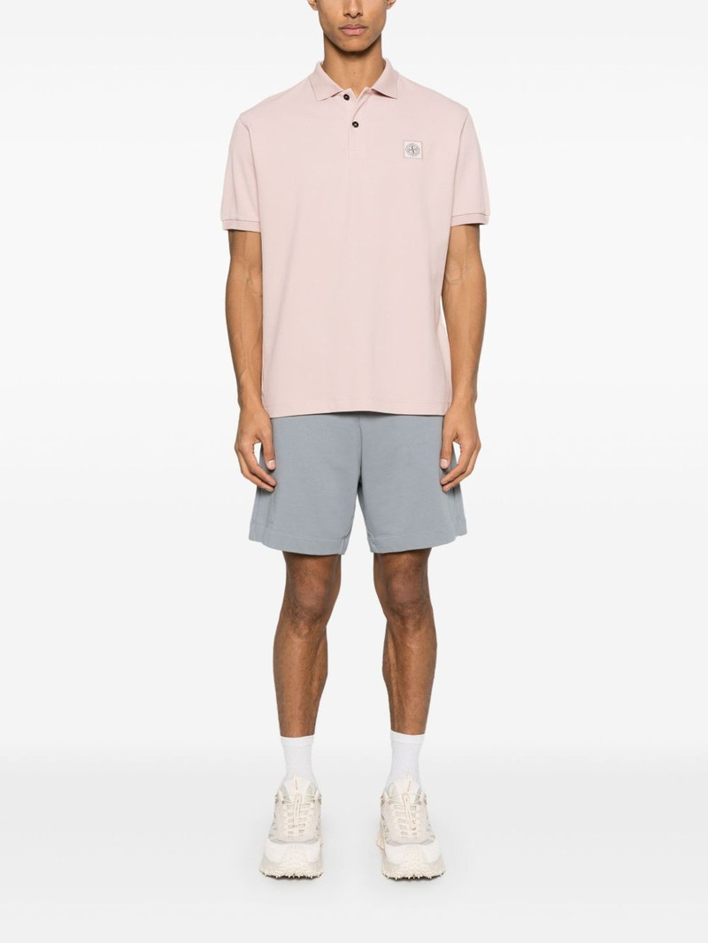 Stone Island piqué cotton polo shirt outlook