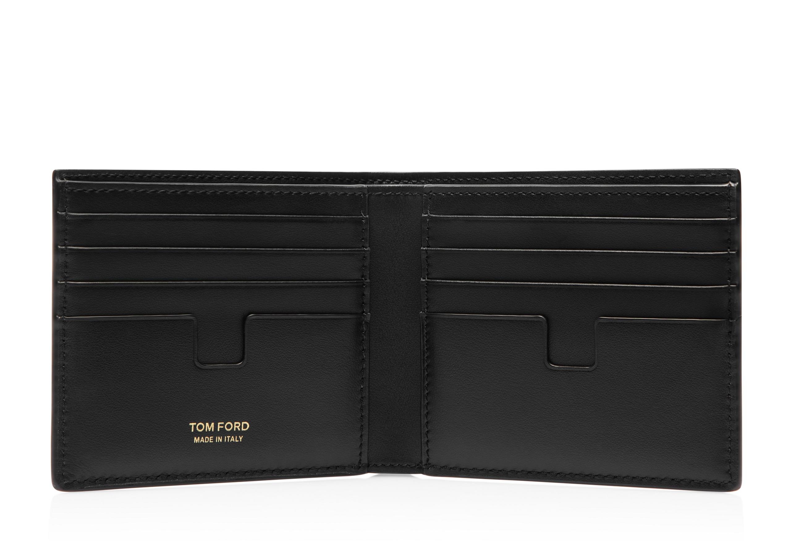 GLOSSY PRINTED CROC CLASSIC BIFOLD WALLET - 2