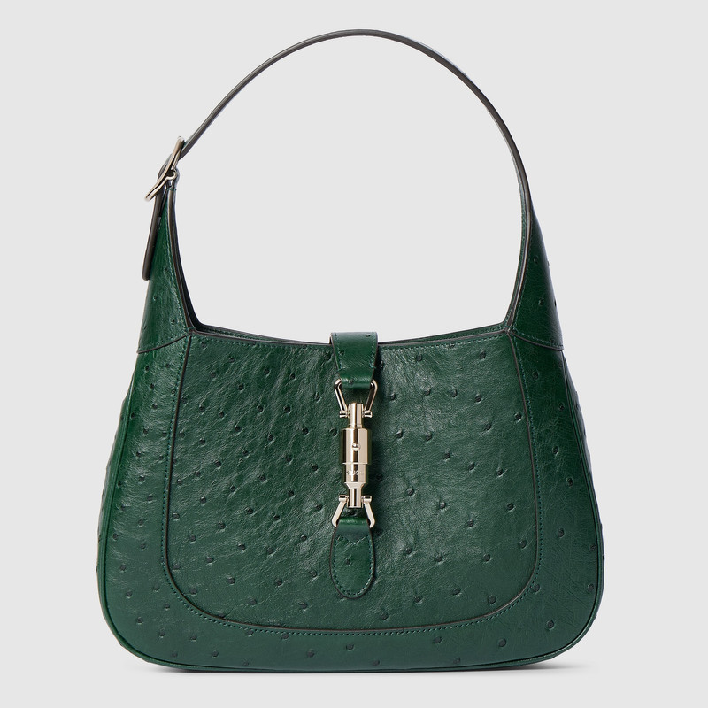 Gucci Jackie 1961 ostrich medium bag 1