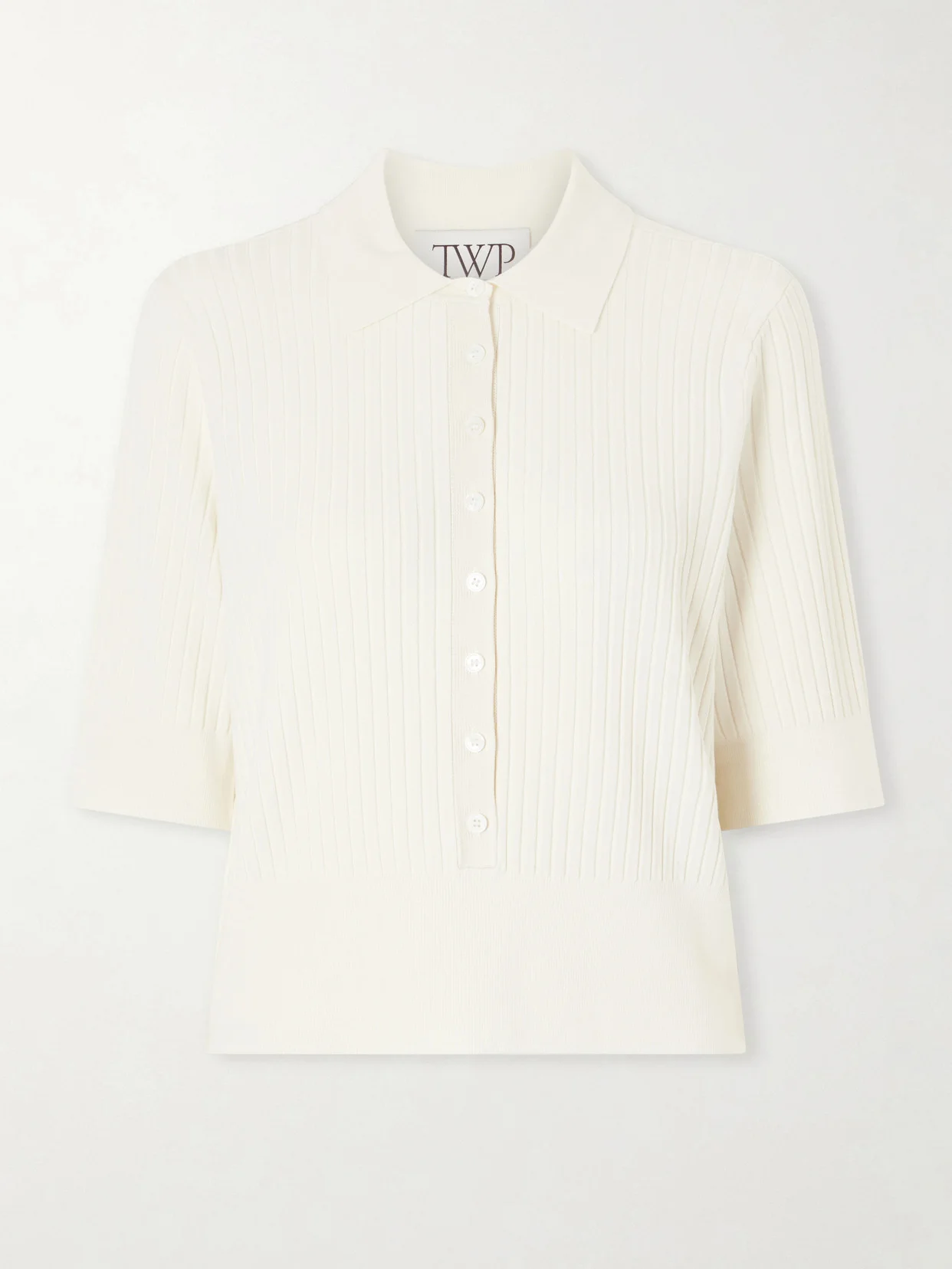 Ribbed Jersey Shirt - 1