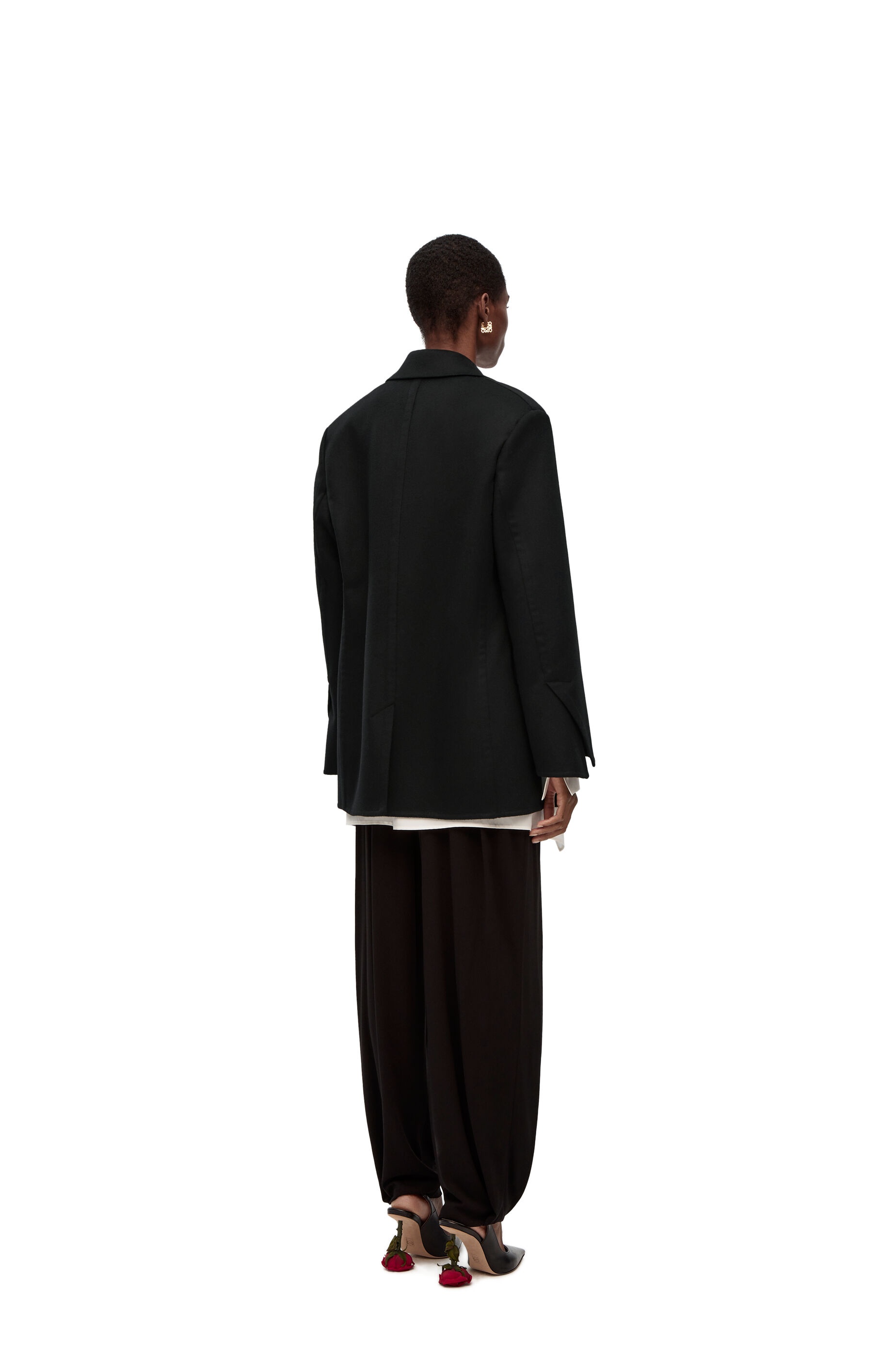 Blazer in wool and cashmere - 3