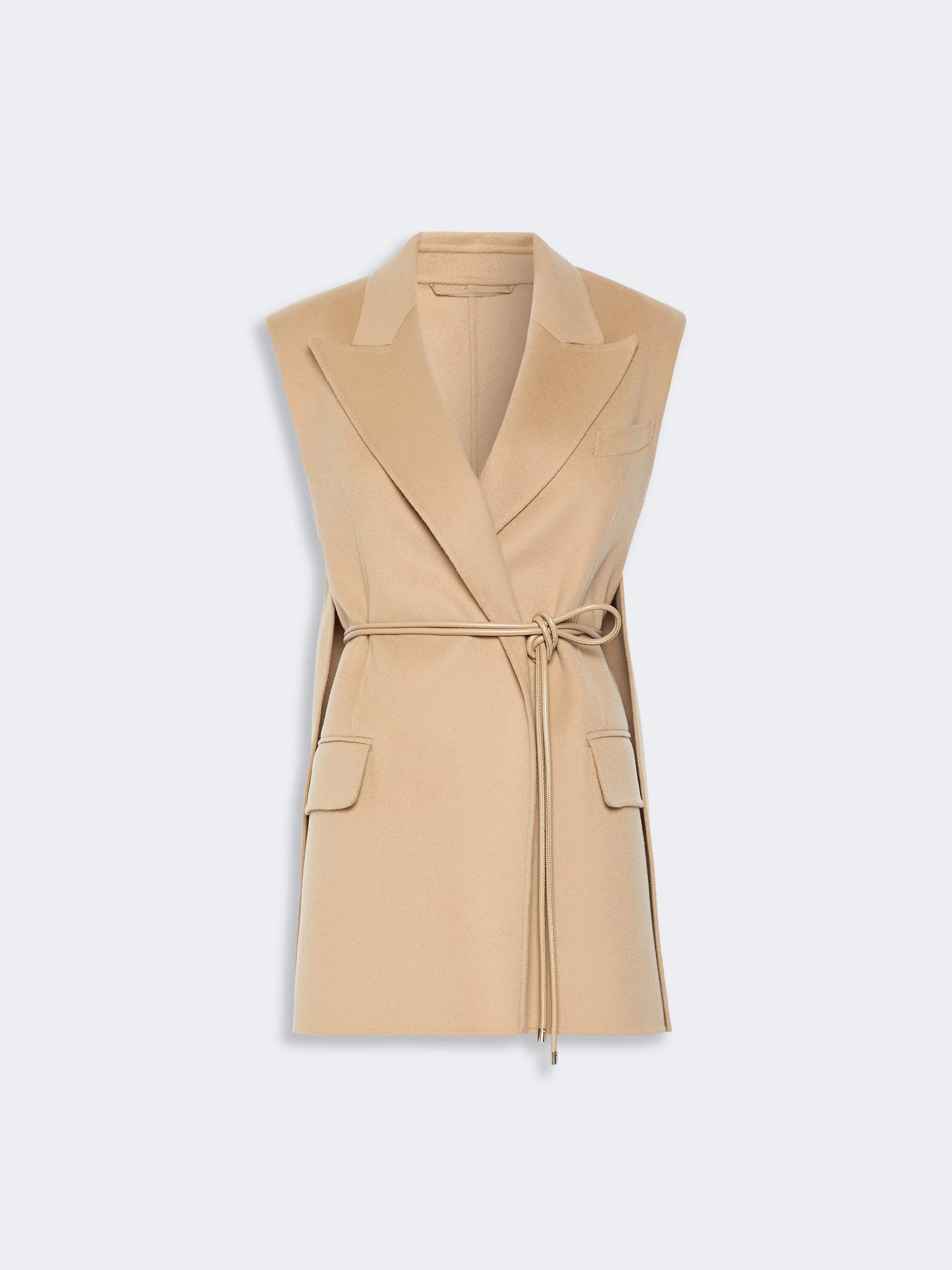 Ilex 모직 혼합 sleeveless 재킷 - 1