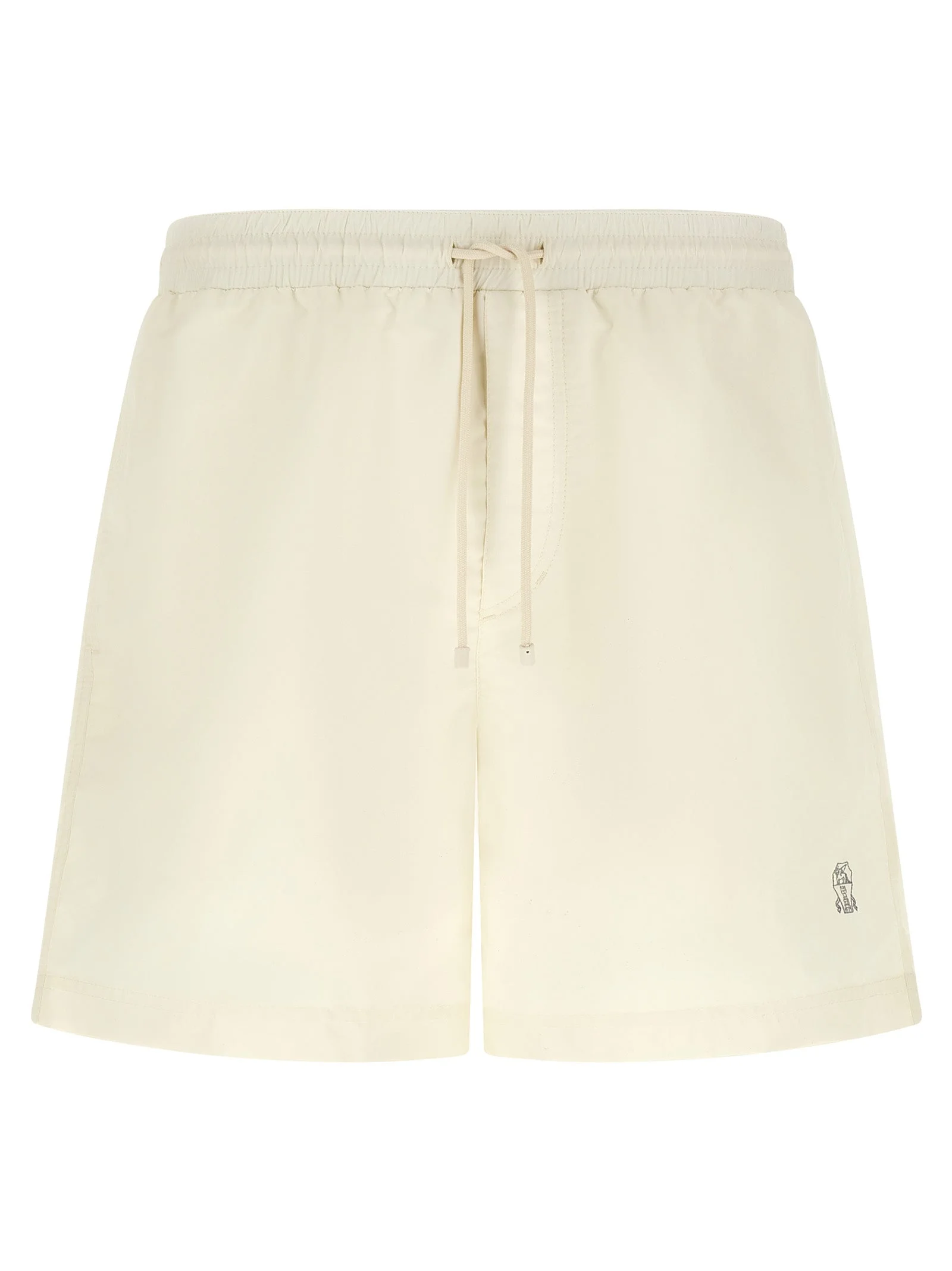 Brunello Cucinelli Men Solomeo Logo Swimsuit - 1