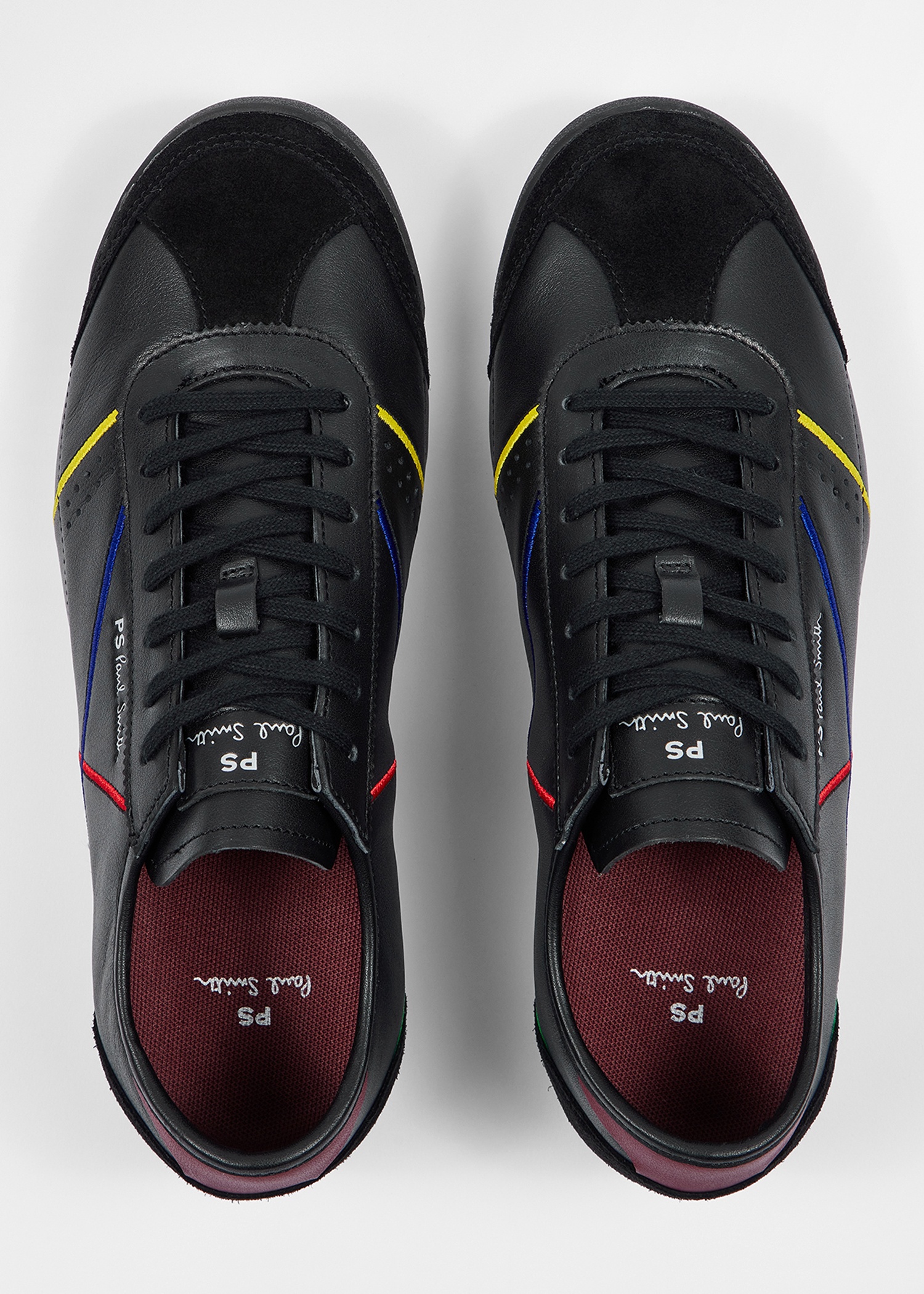 Black Embroidery 'Mestre' Trainers - 5
