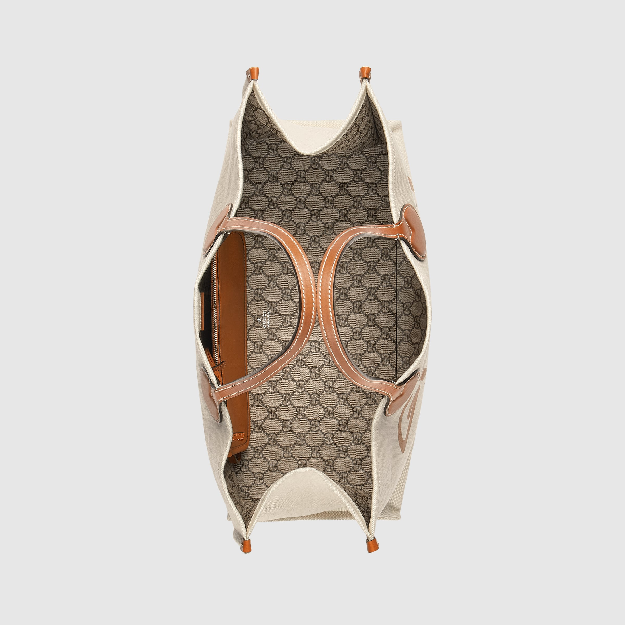 Tote bag with Gucci print - 8