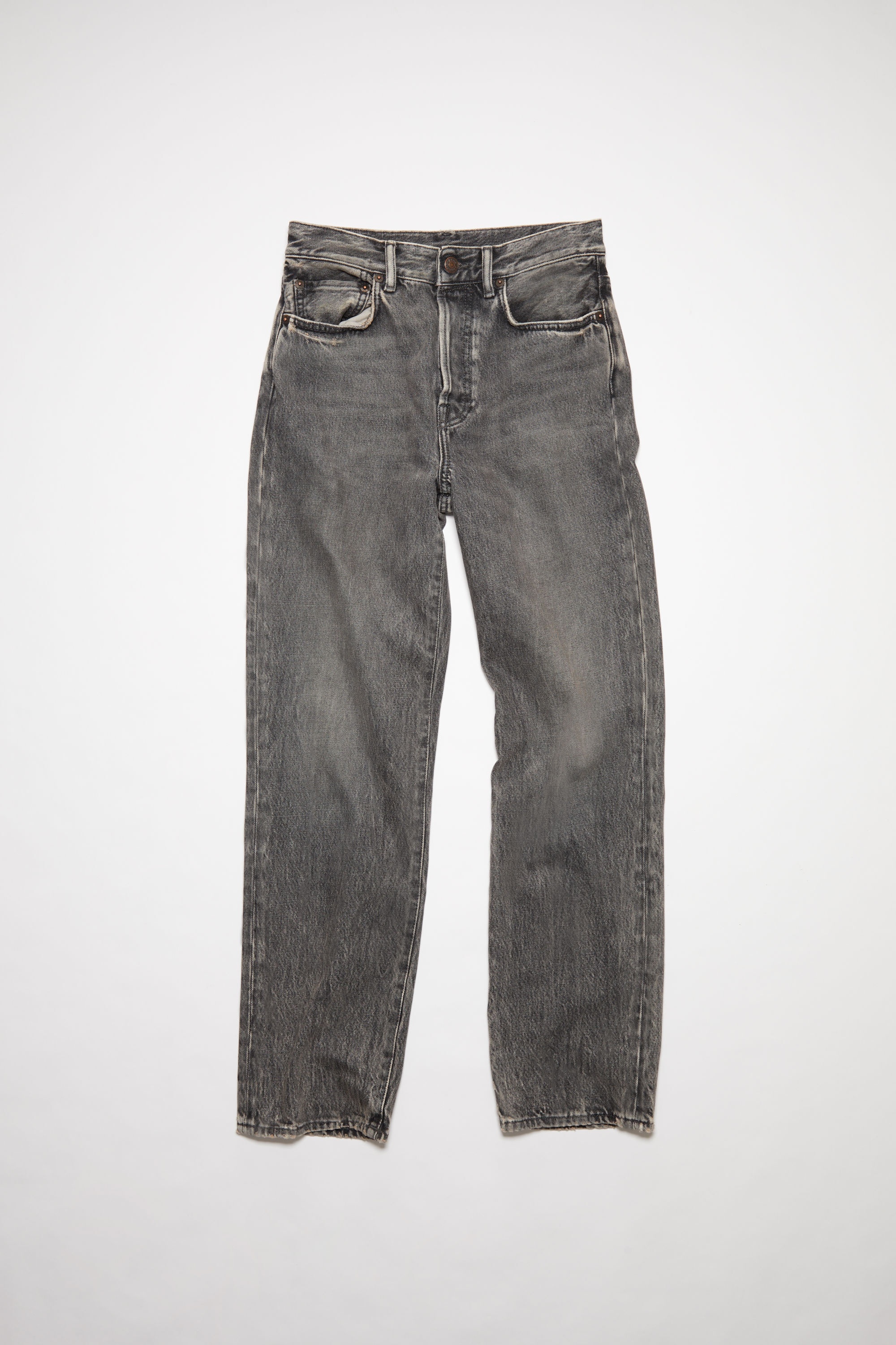 Straight fit jeans - Black - 7