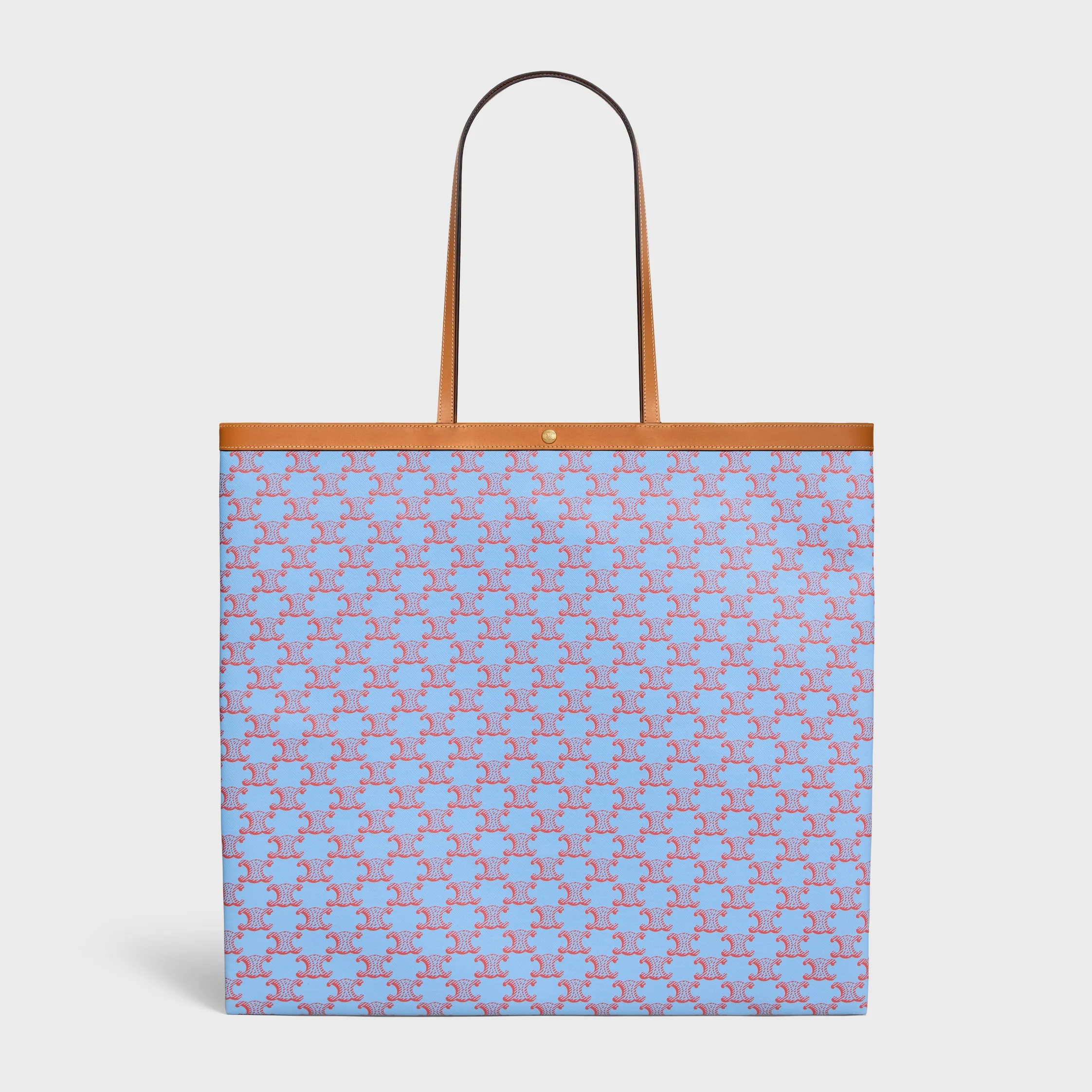LARGE FLAT SHOPPER IN Triomphe Canvas - 1