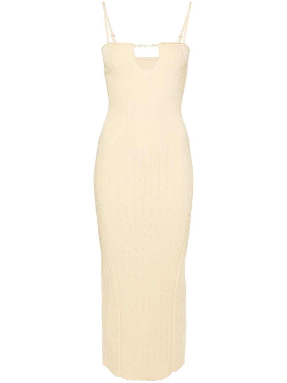 Sierra ribbed midi dress - 1