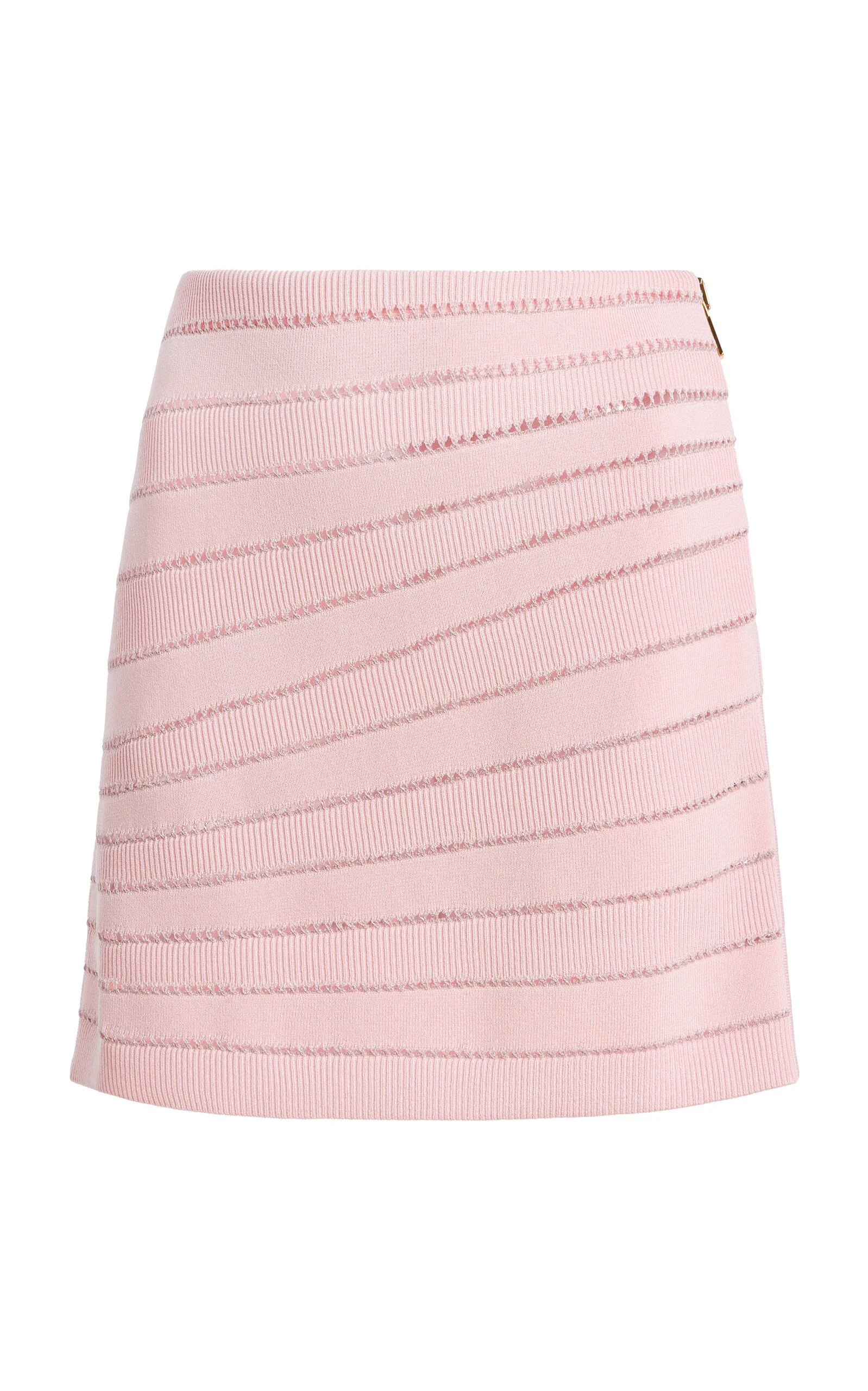 Knit Mini Skirt - 1