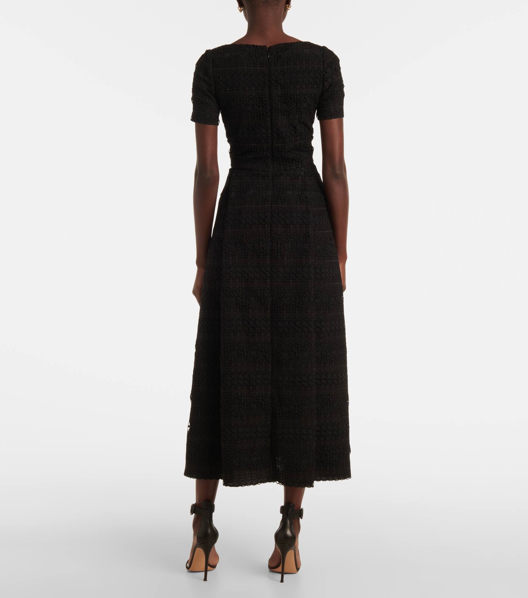 Macramé midi dress - 3