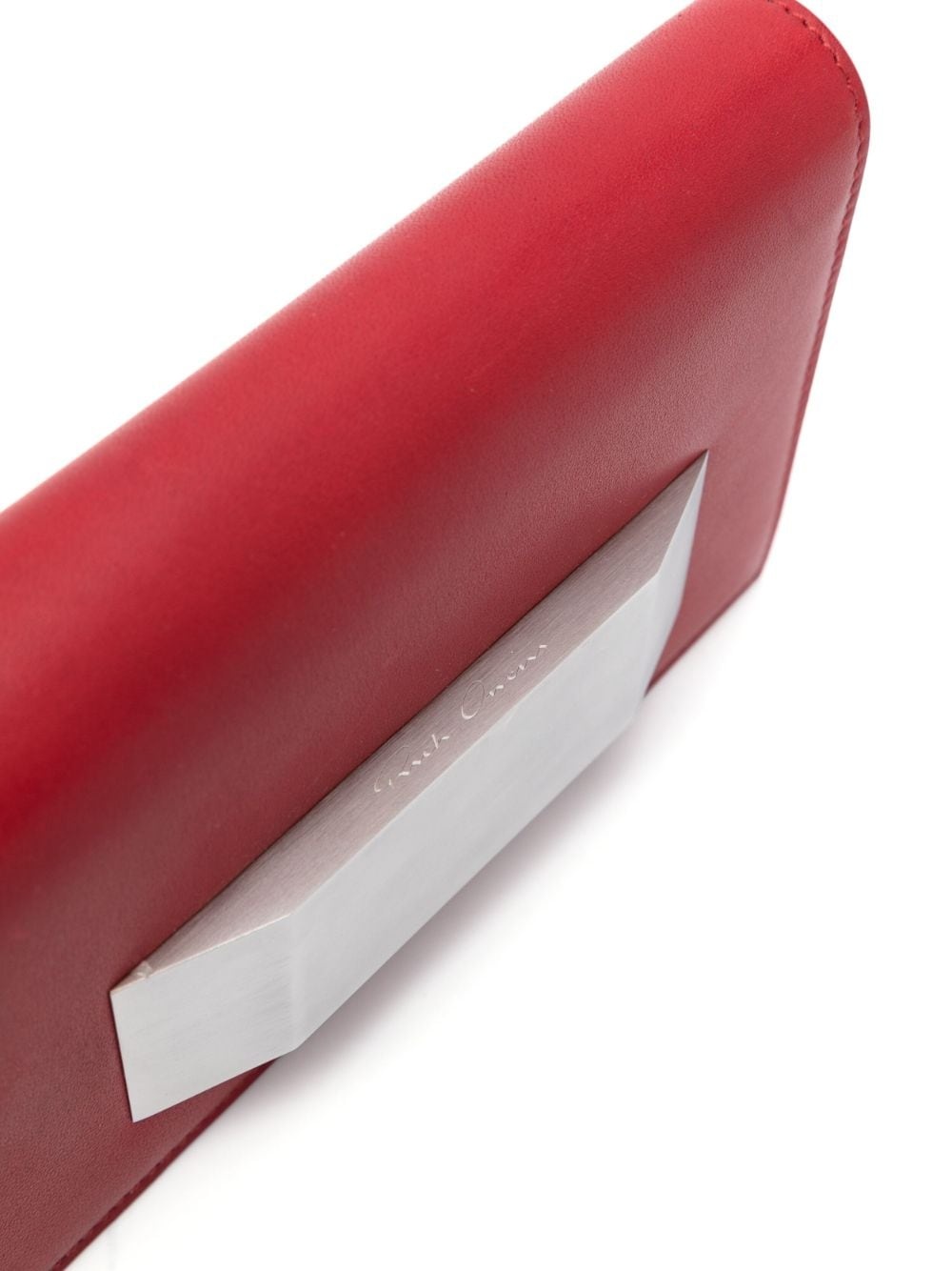 Griffin leather clutch bag - 4