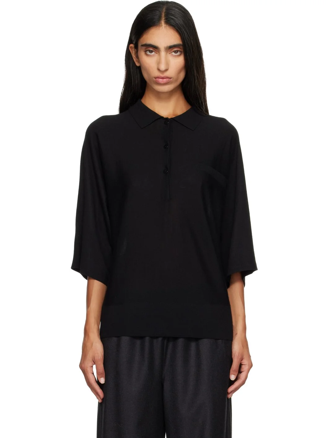 Black Norie Polo - 1